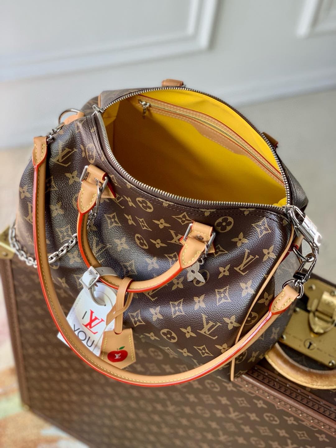 Louis Vuitton 57th Street NYC Speedy Soft 30 Monogram Coated canvas M12803 High