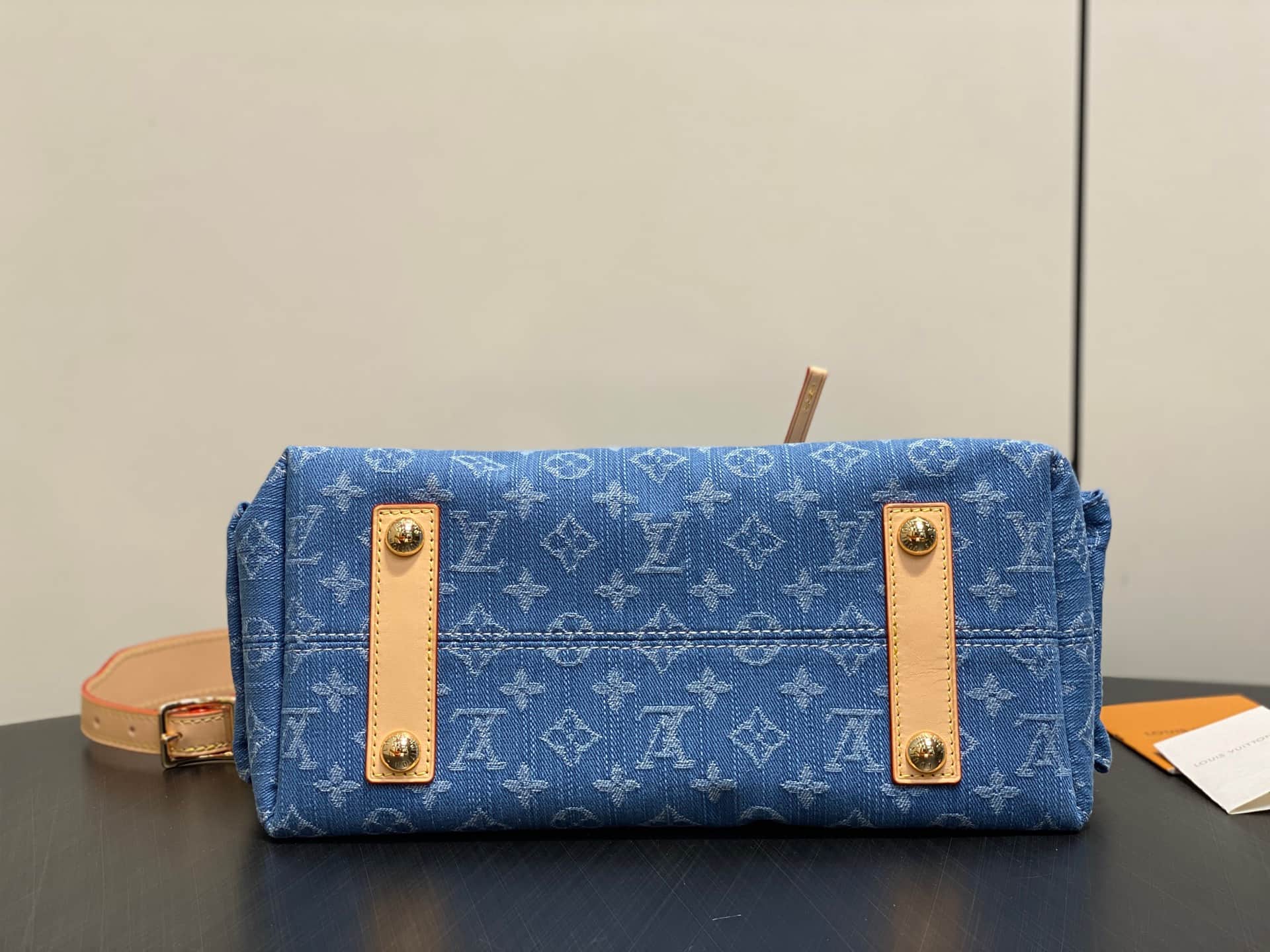 Louis Vuitton Carryall Cargo PM Monogram Blue Denim M28287 High
