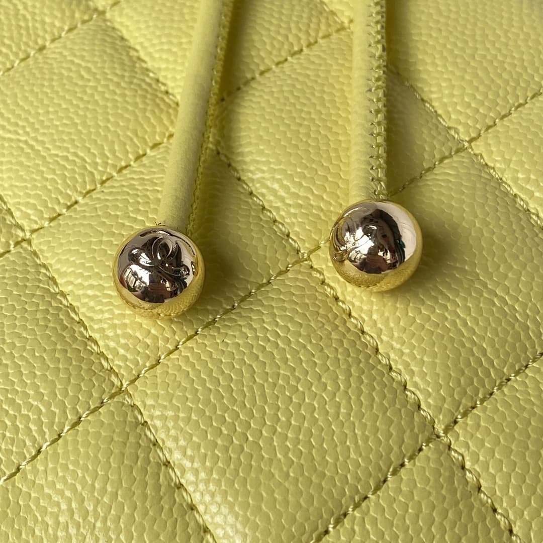 Chanel Urban Spirit Backpack Grained Calfskin & Gold-Metal AS4059 Yellow A