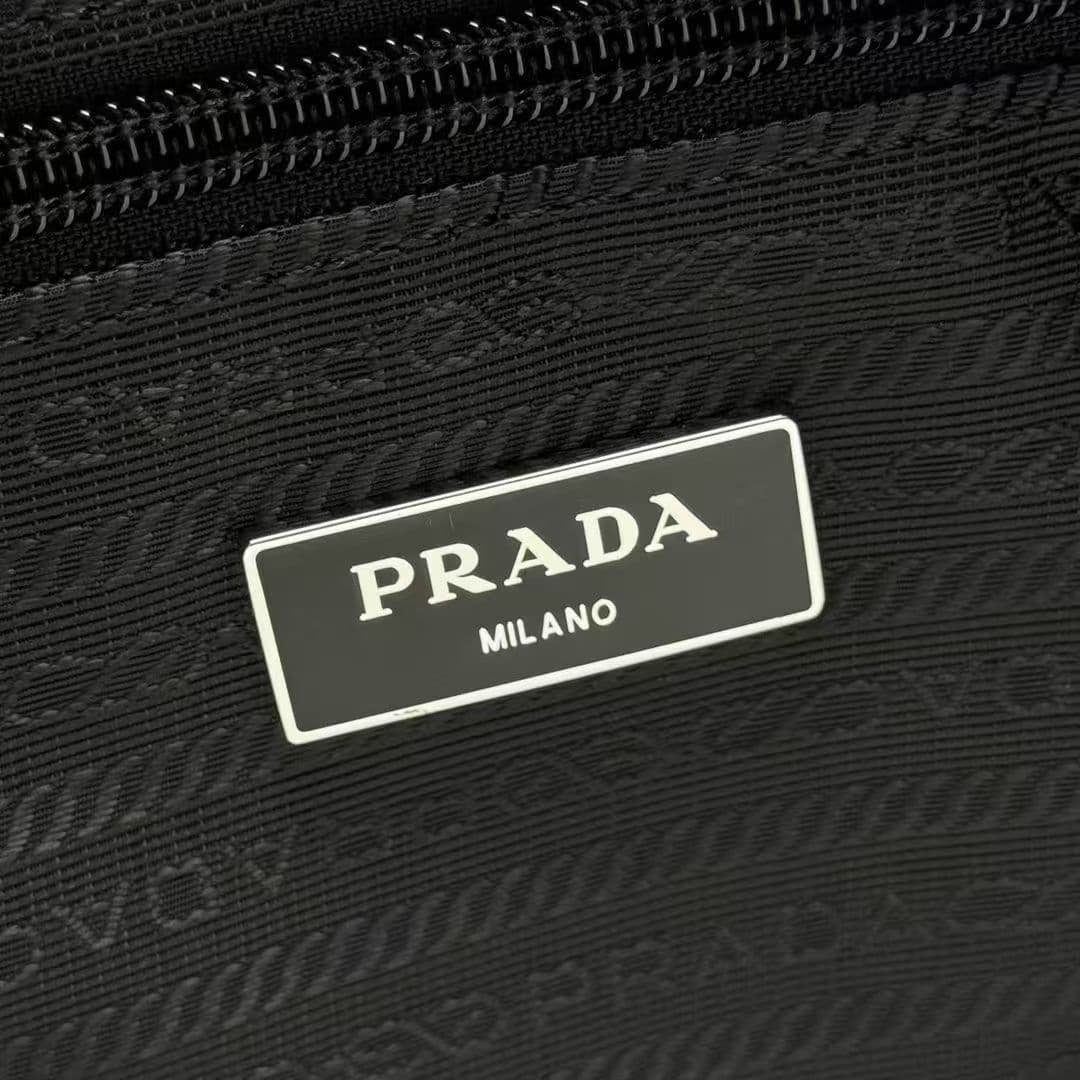 Prada Re-Nylon Tote Bag Black High
