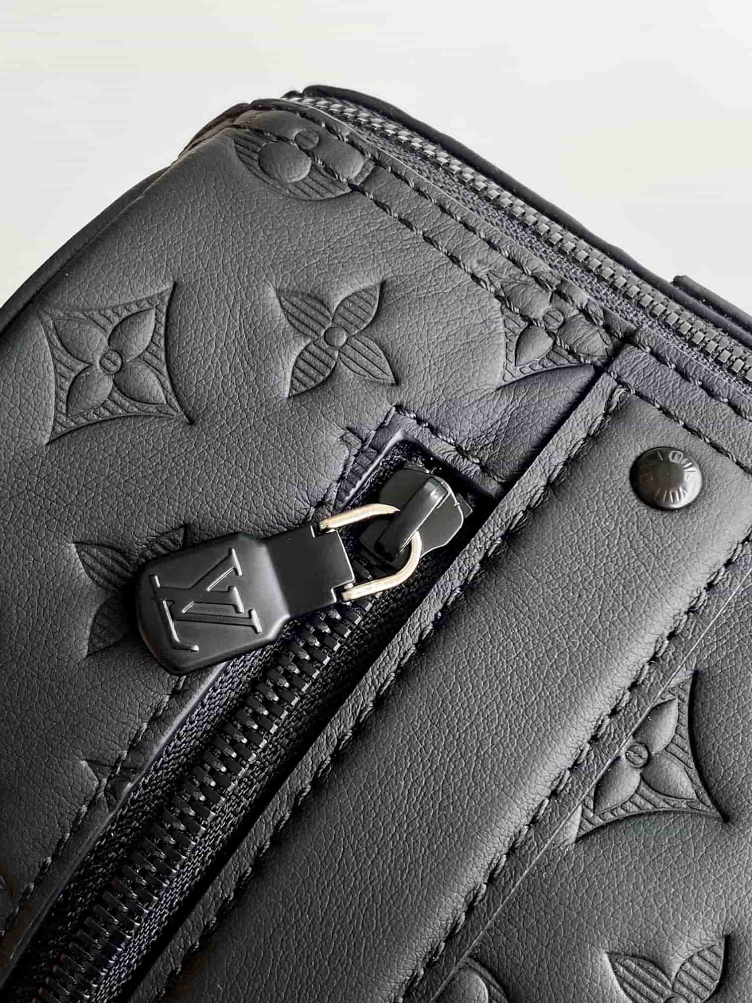 Louis Vuitton City Keepall Black Monogram Shadow calf leather M26750 High