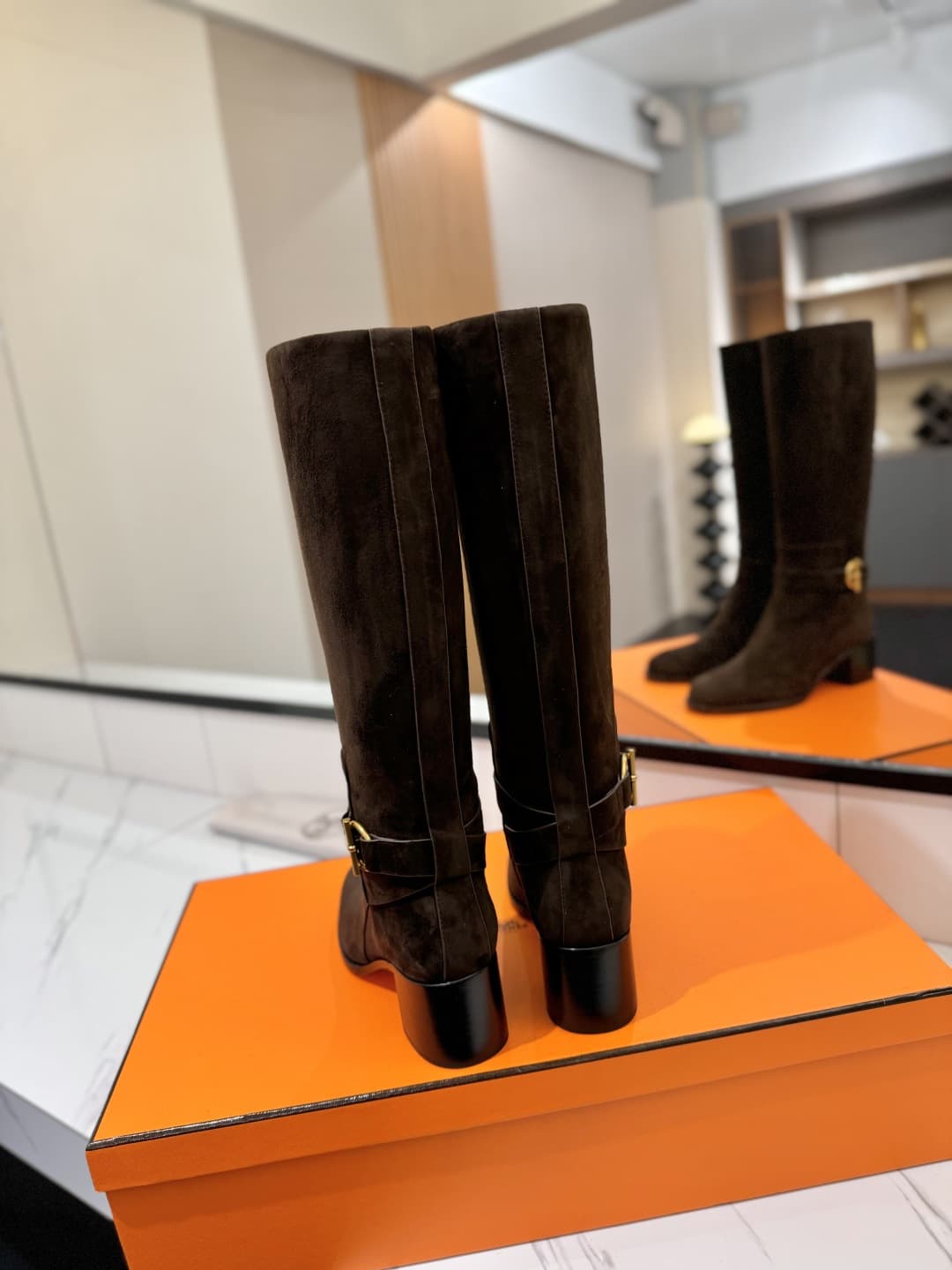 Hermes Justine 50 boots Shoes Women