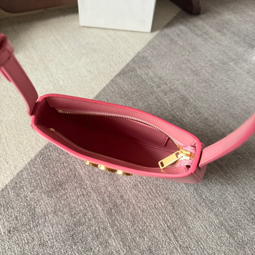 Celine Tilly Bag in Pink Shiny Calfskin High