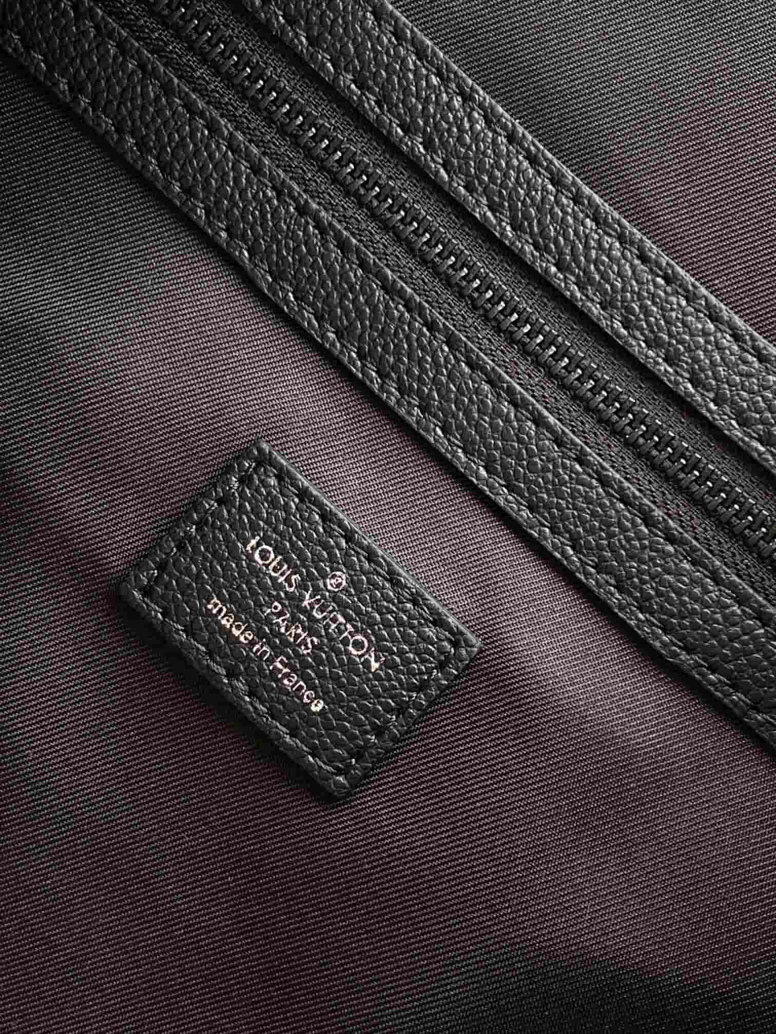 Louis Vuitton Keepall Bandouliere 45 Black Monogram Midnight coated canvas M28403 High
