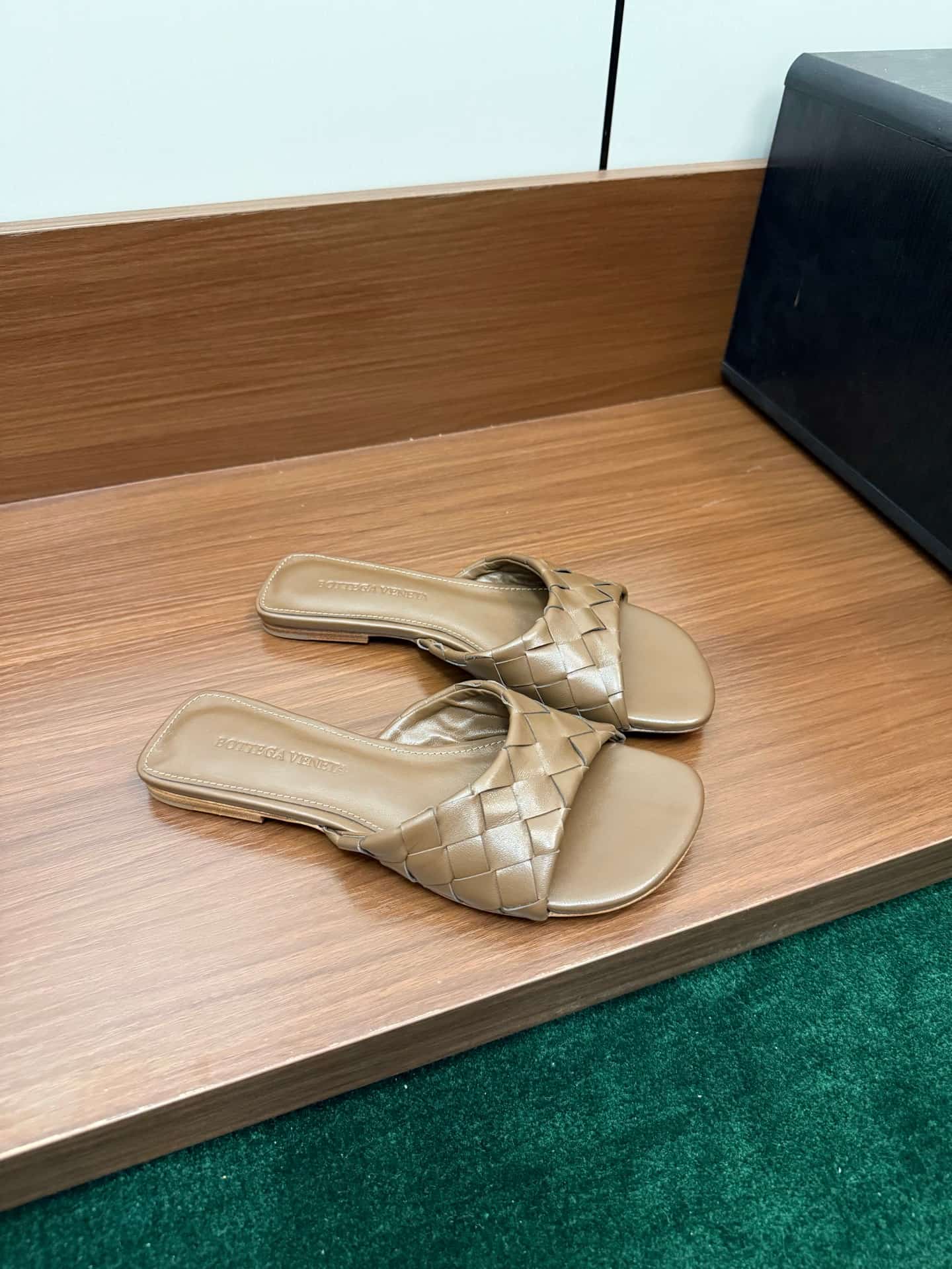 Bottega Veneta Livia Flat Mules Women