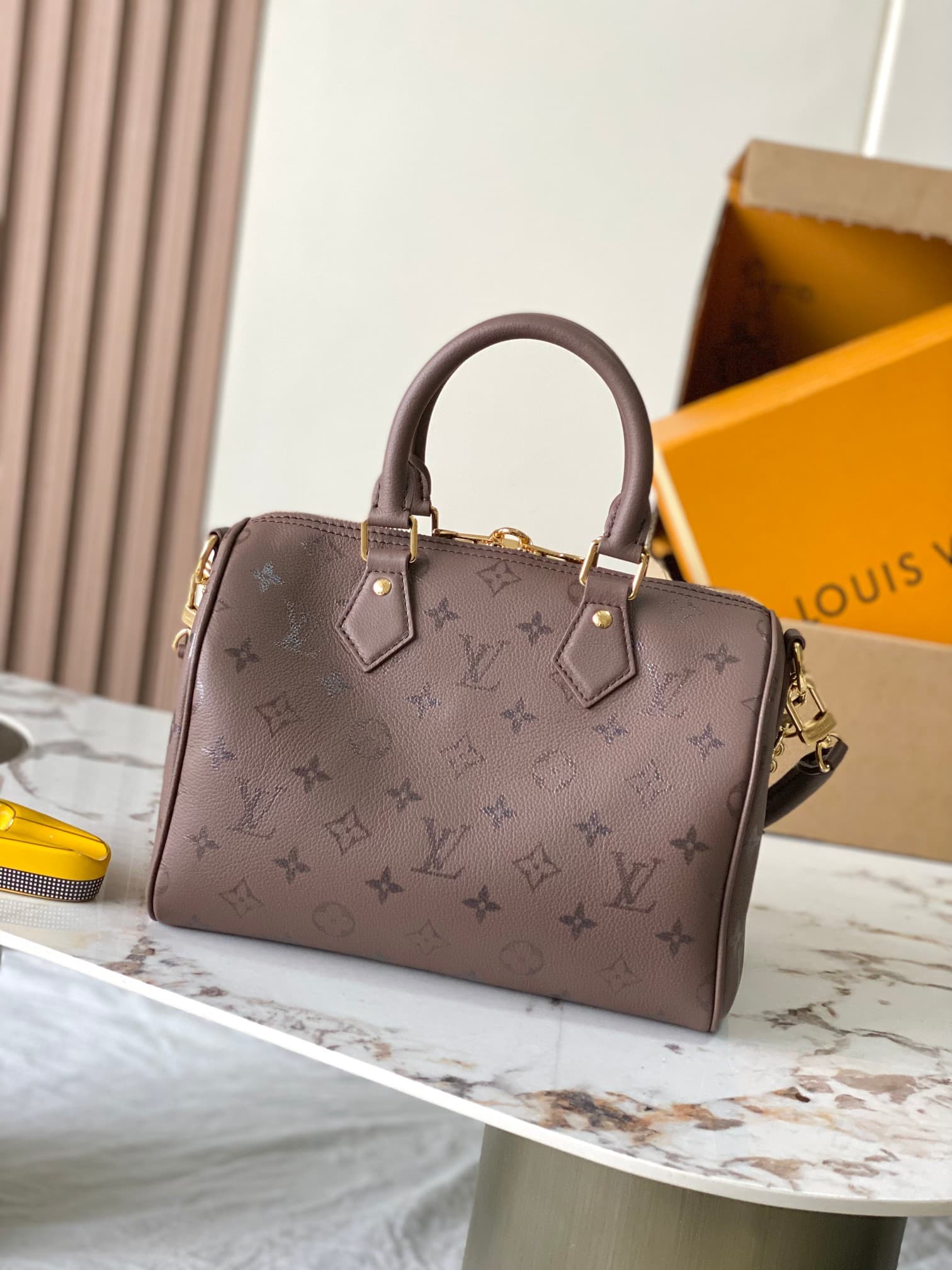 Louis Vuitton Speedy Bandoulière 25 Brown Calf leather M26691 TOP