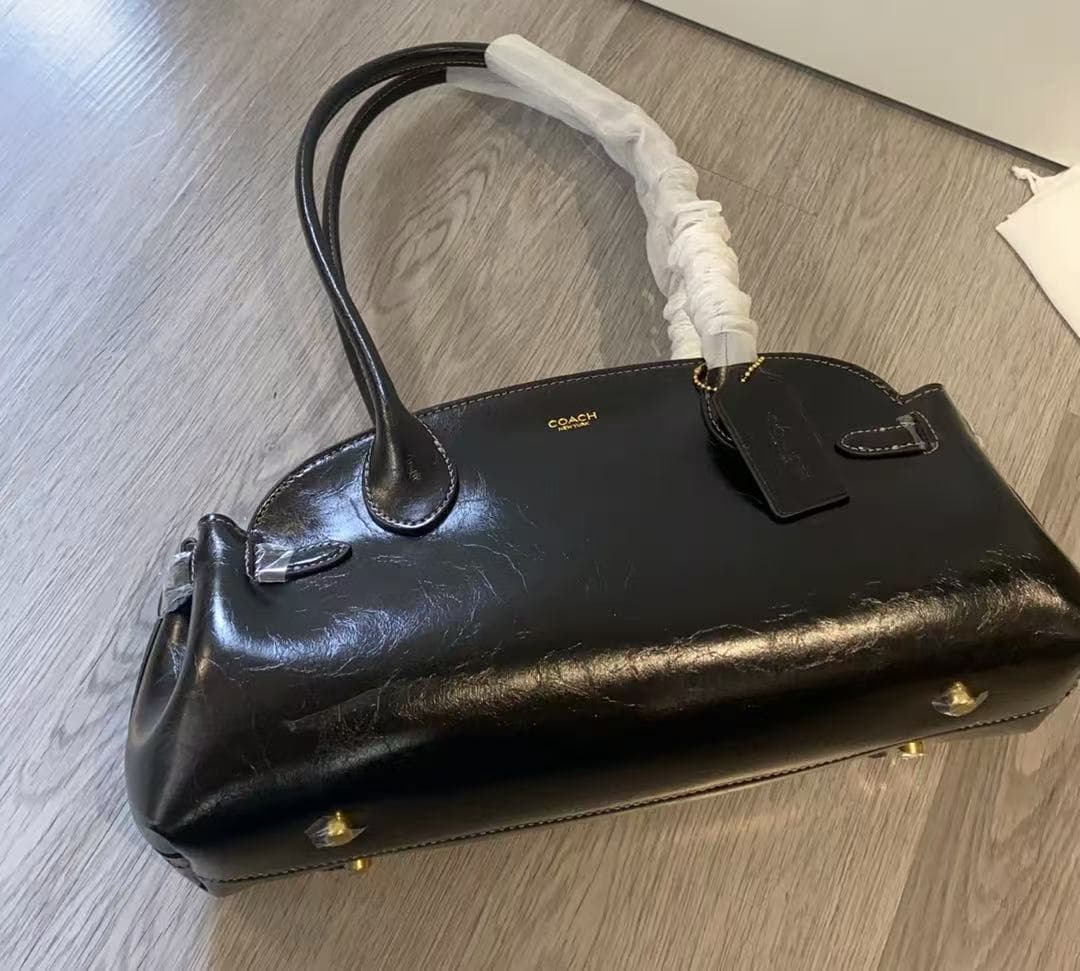 Coach Empire Carryall Shoulder Bag Black High