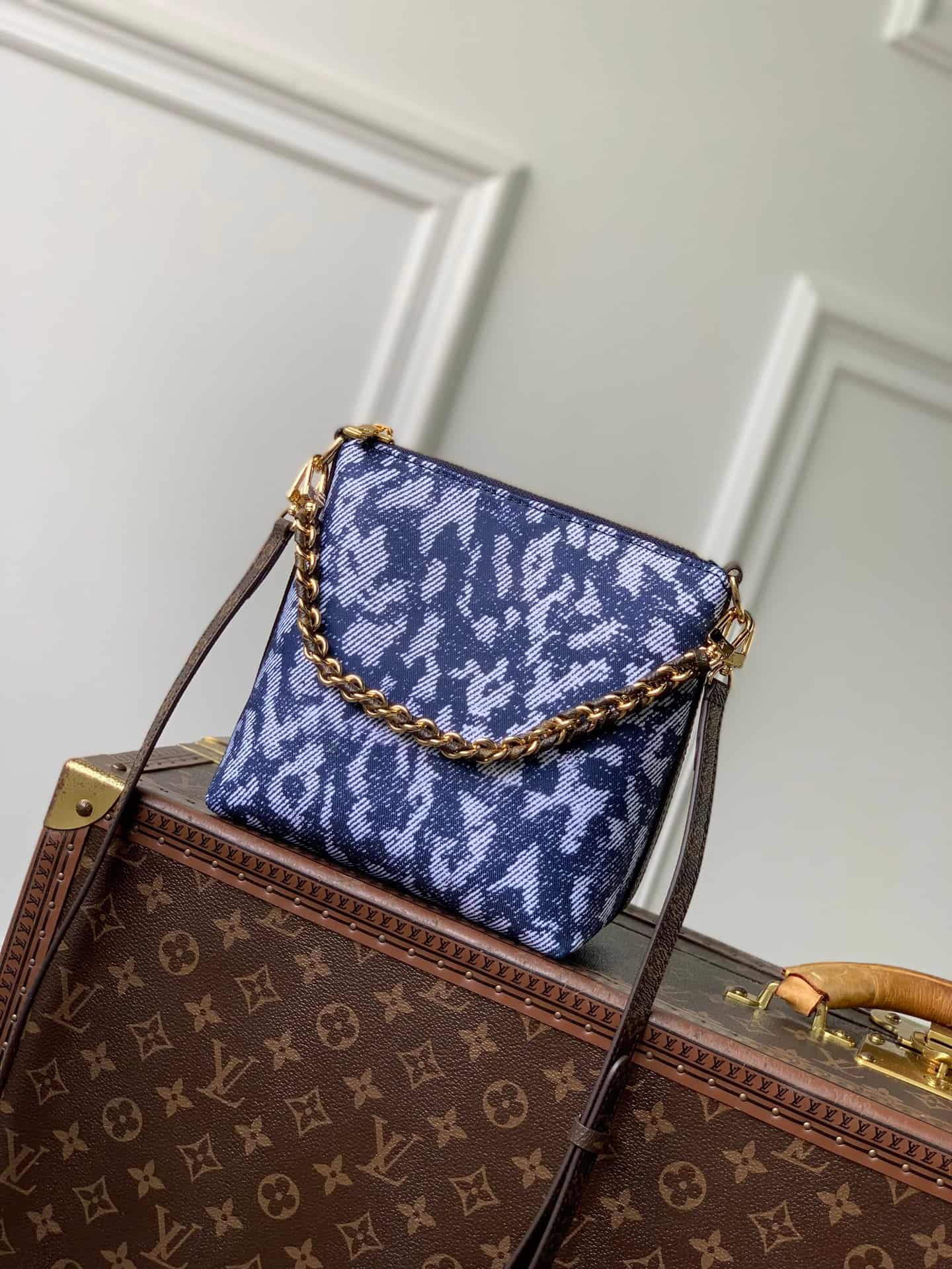 Louis Vuitton MULTIPASS MINI TEXTILE Bag M3A389 High