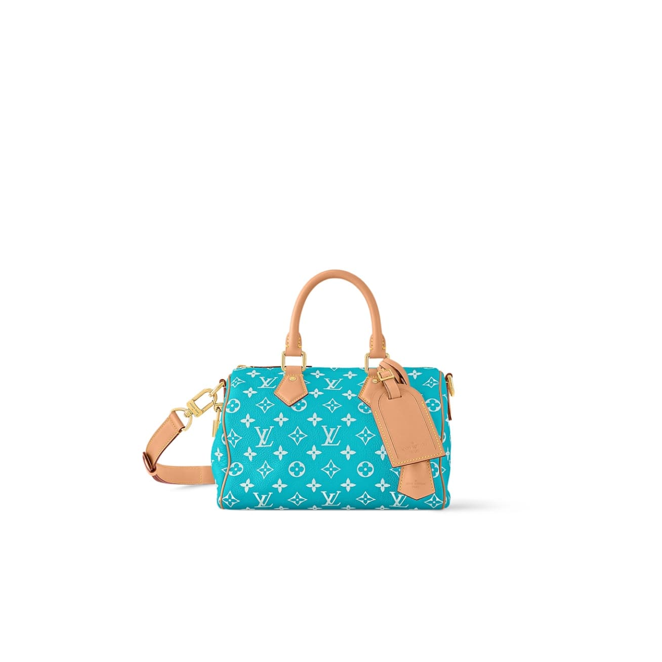 Louis Vuitton Speedy P9 Bandoulière 25 Calf leather M11561 Turquoise TOP