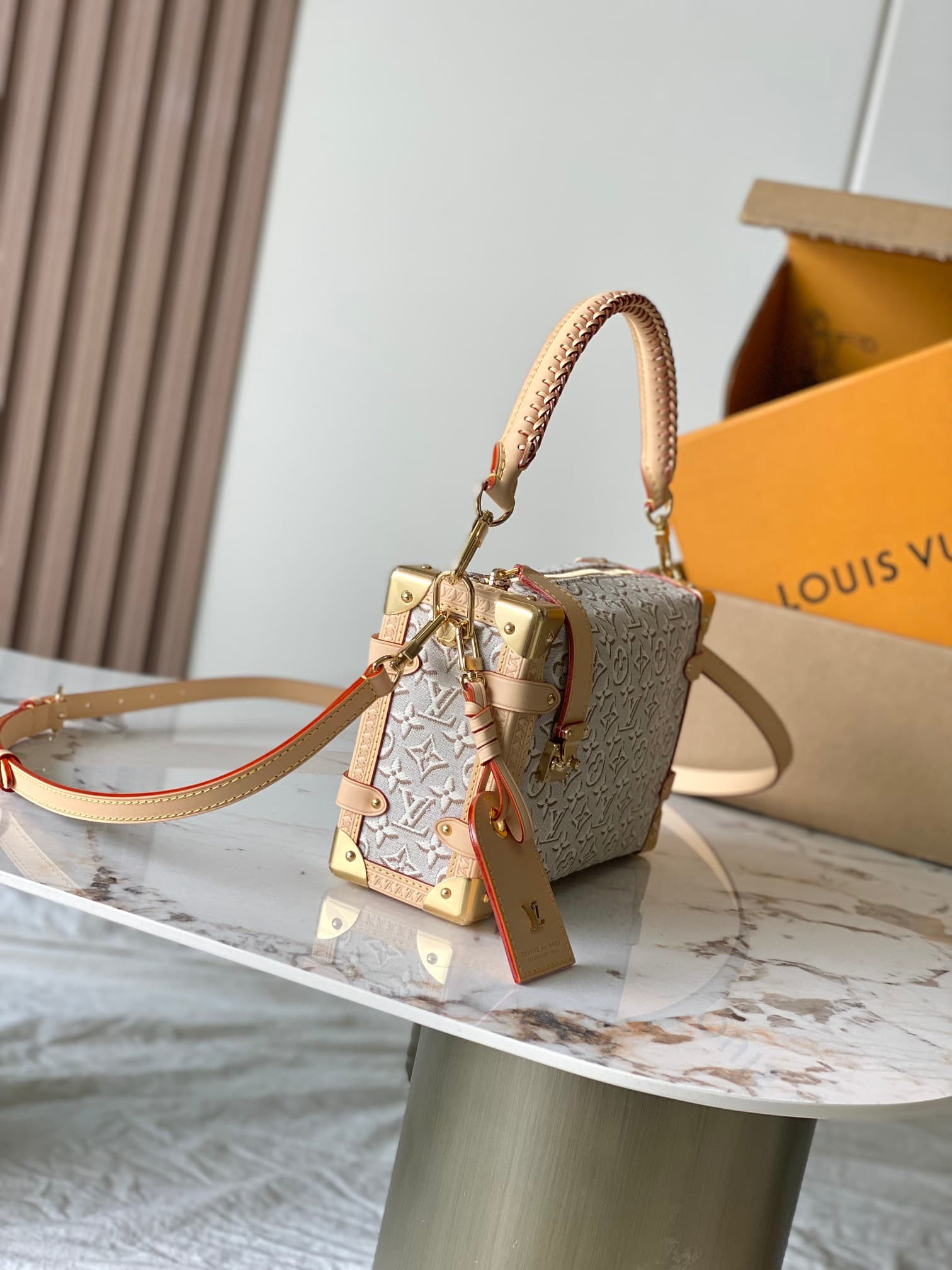 Louis Vuitton Side Trunk MM Monogram Emblème Peuplier M2A145 TOP