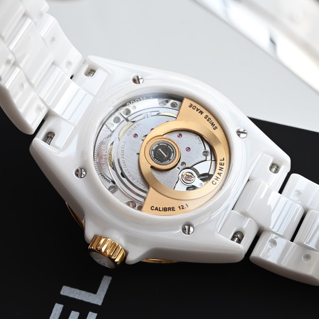 Chanel J12 Watch TOP Caliber 12.1- White Ceramic