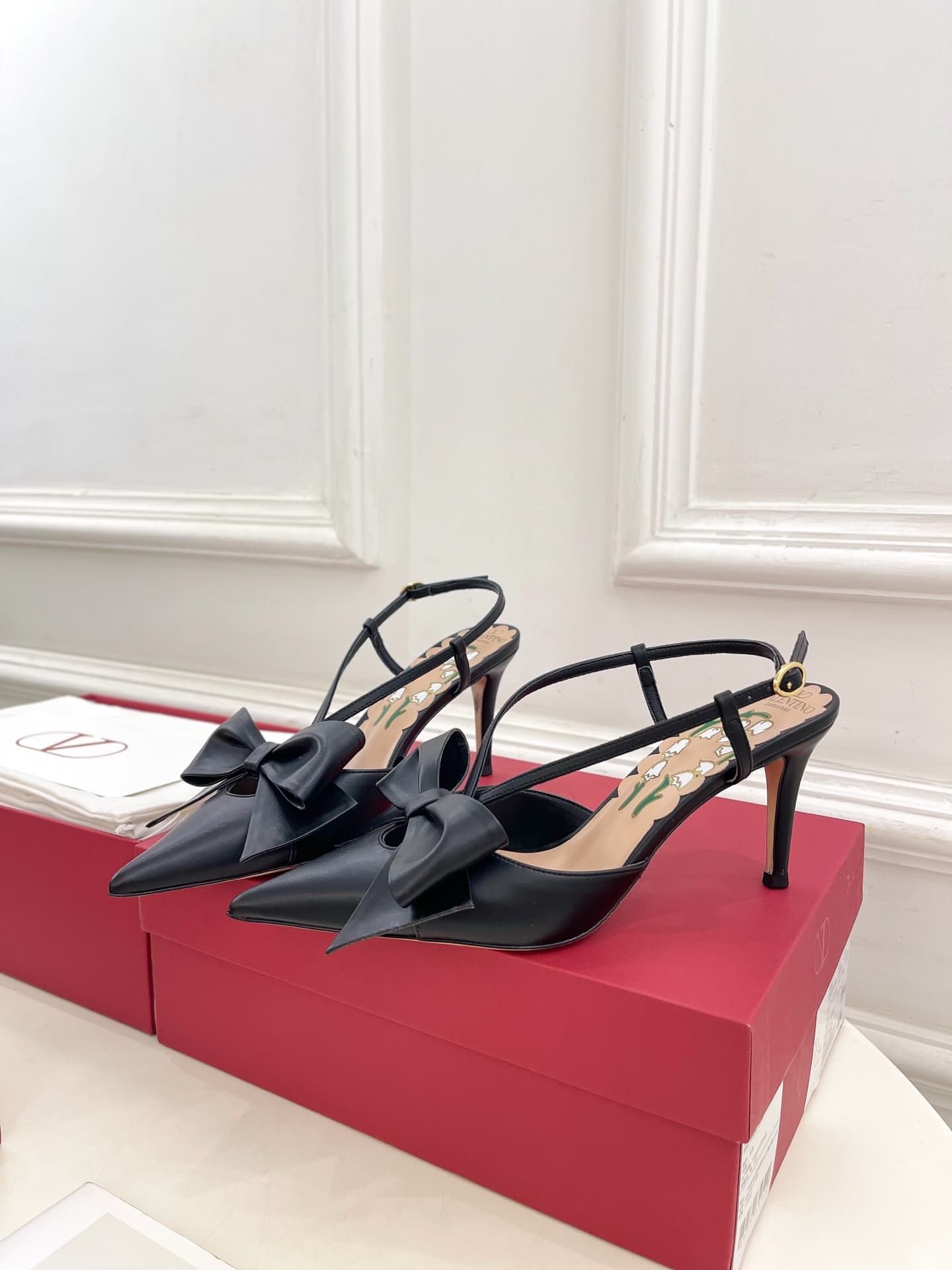 Valentino Bowow Slingback Pumps shoes Women
