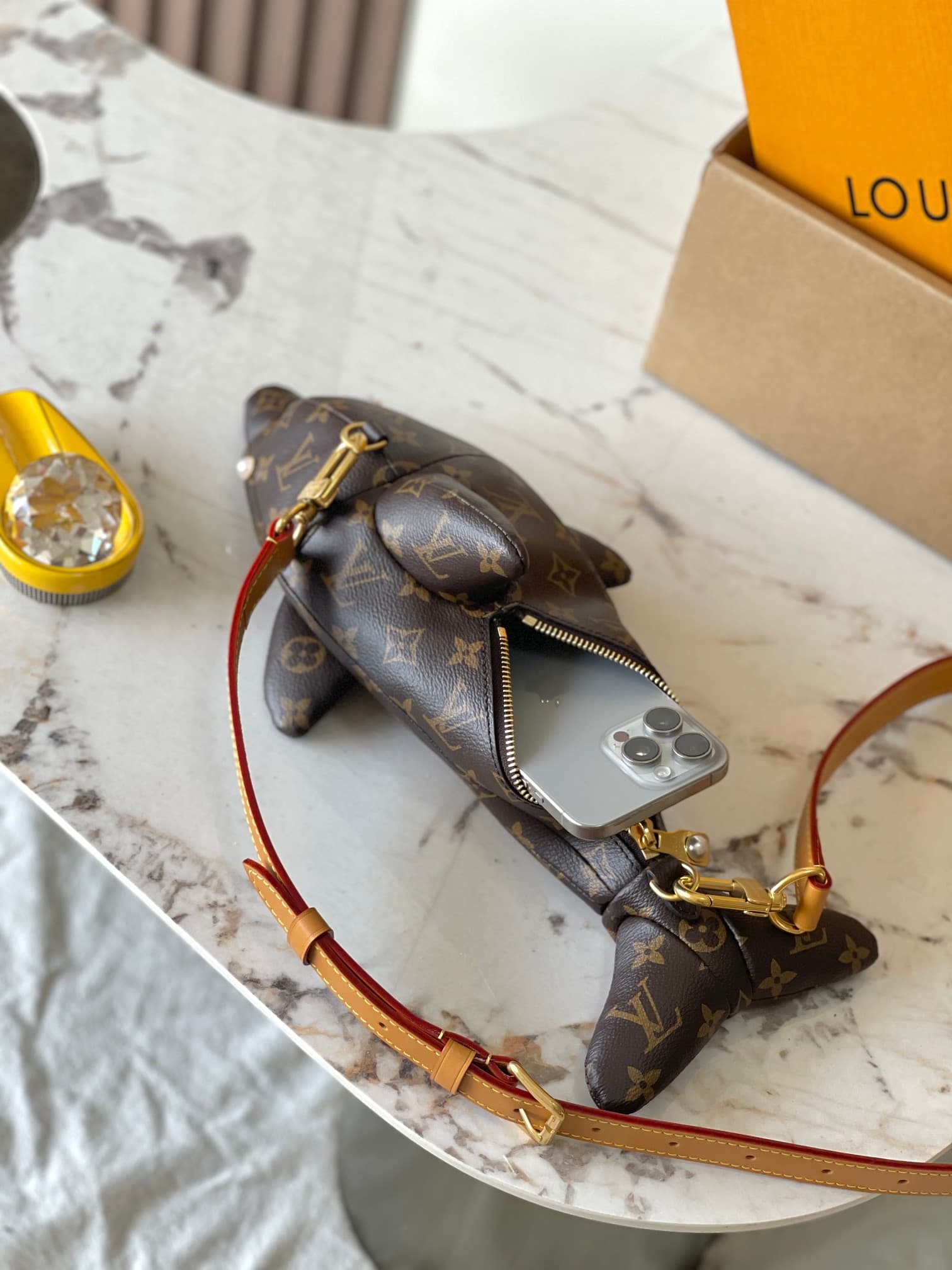 Louis Vuitton Dolphin Bag Monogram coated canvas M14963 TOP