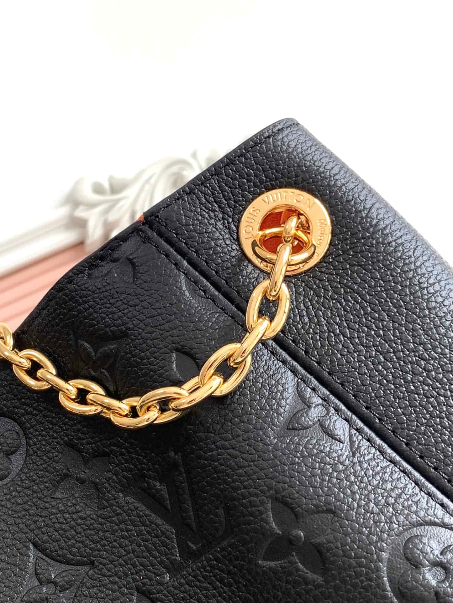 Louis Vuitton Anytime PM Black Cowhide leather M14414 High