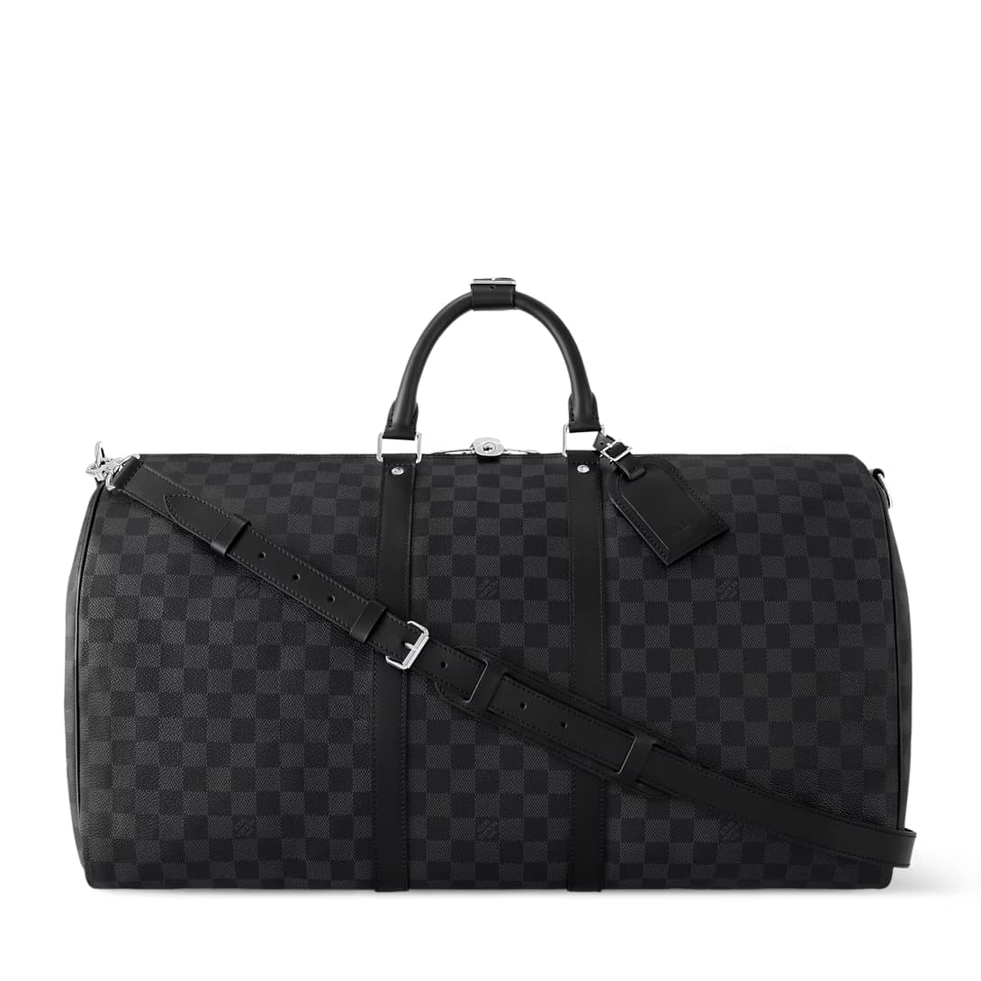 Louis Vuitton Keepall Bandoulière 55 Damier Graphite Canvas N41413 TOP