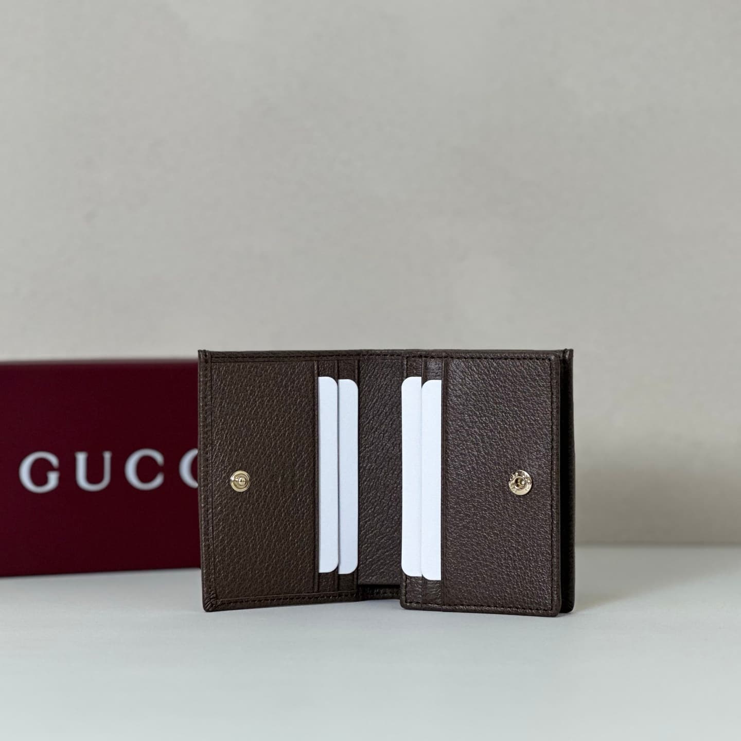 Gucci Ophidia Small wallet  Coffee 838487 High