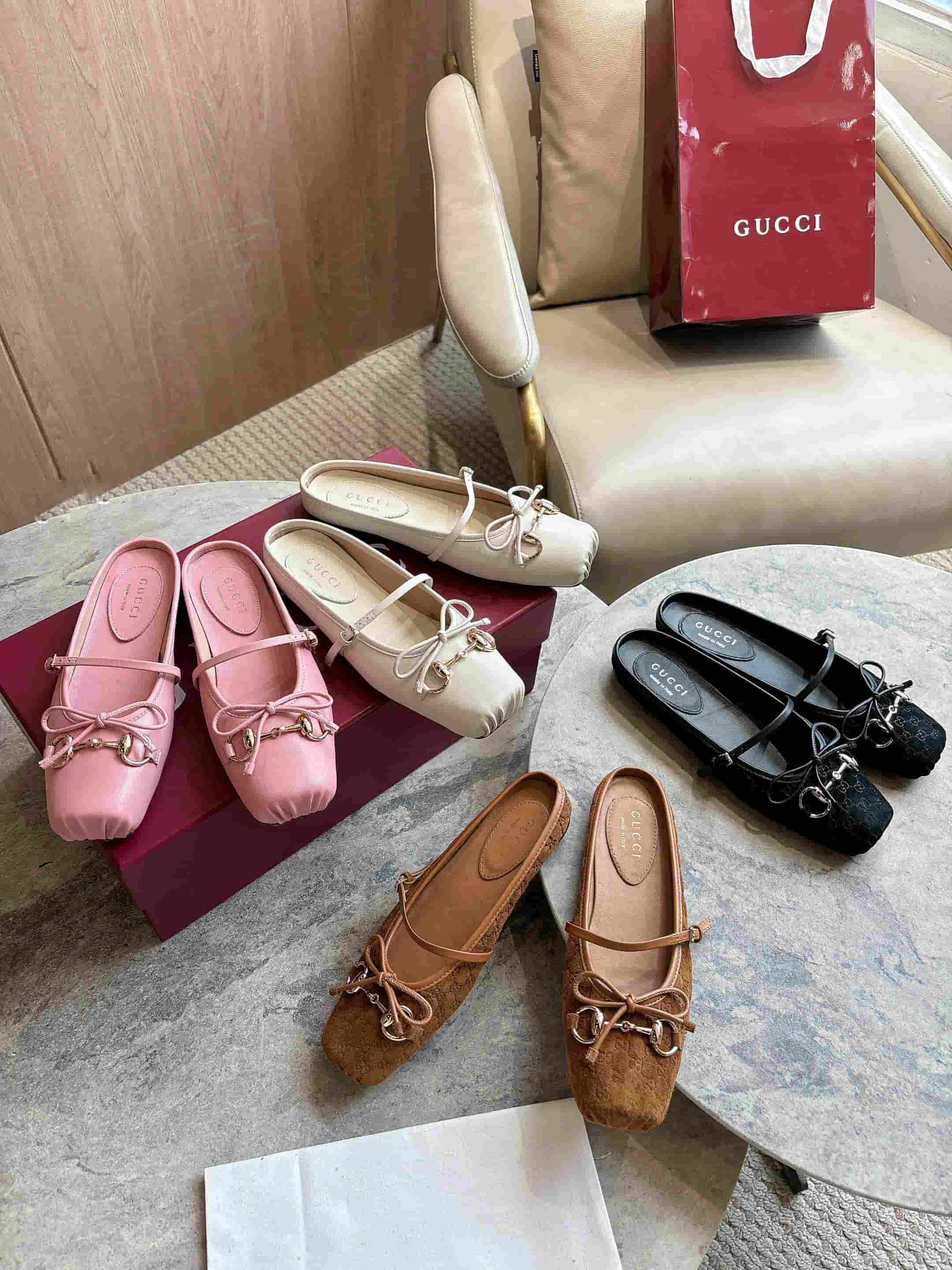 Gucci Women's Horsebit ballet flat Shoes