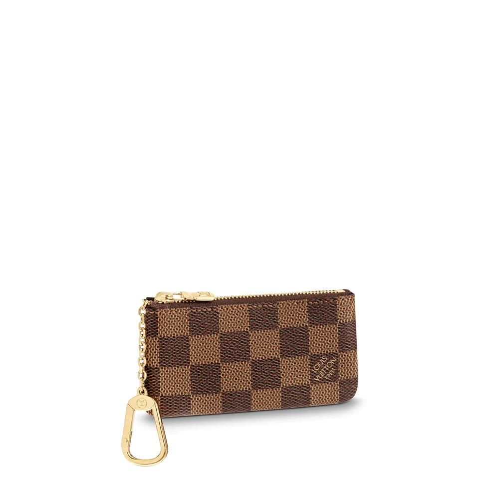 Louis Vuitton KEY POUCH Damier Ebene N62658 High