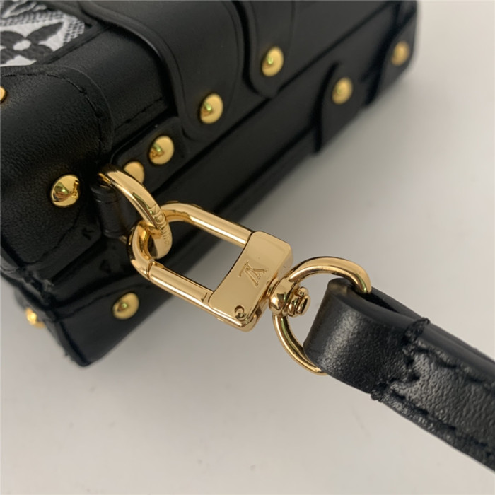 Louis Vuitton VERTICAL BOX TRUNK cowhide leather Saffron Yellow M59666 High