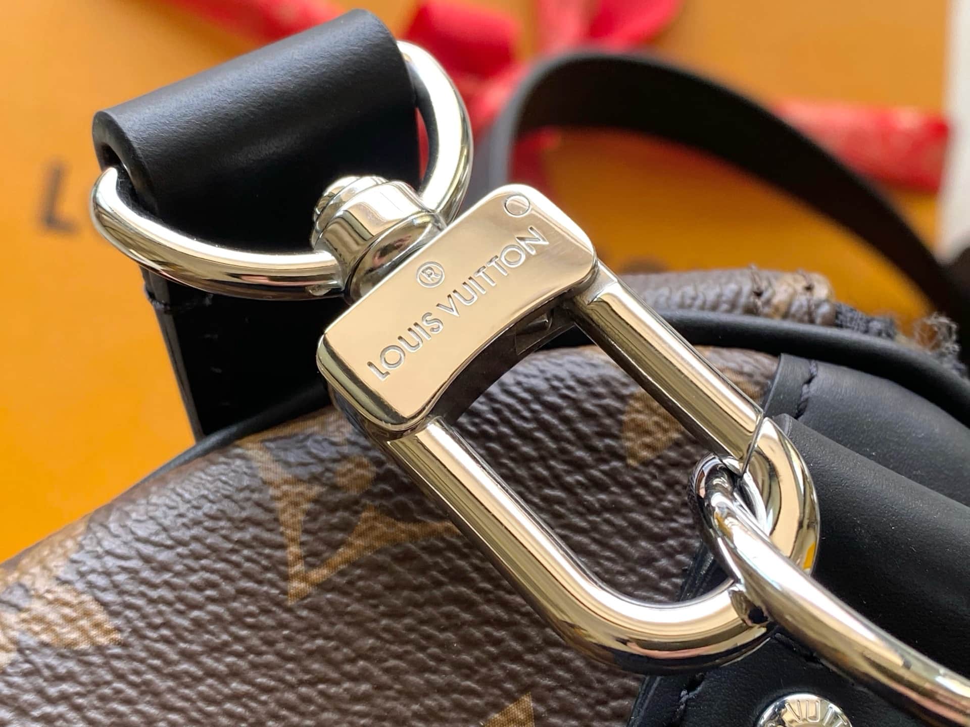 Louis Vuitton Keepall Bandoulière 55 MONOGRAM MACASSAR Canvas M56714 TOP
