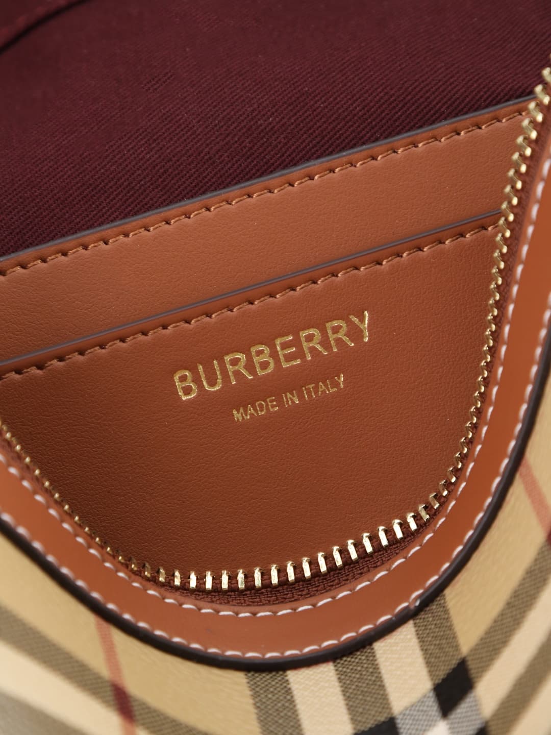 Burberry Check Vanity Bag High