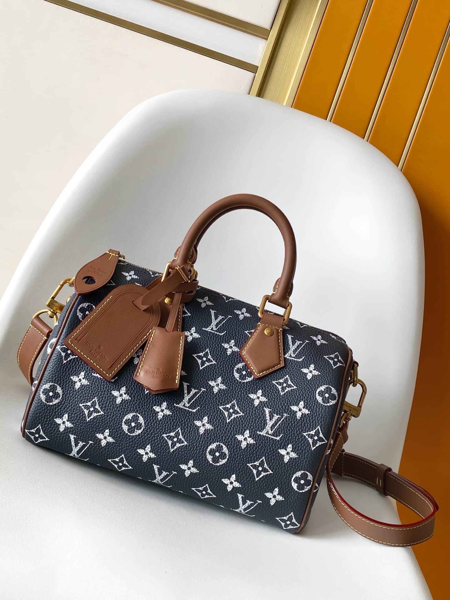Louis Vuitton Speedy P9 Bandoulière 25 Speedy M15278 Drak blue High