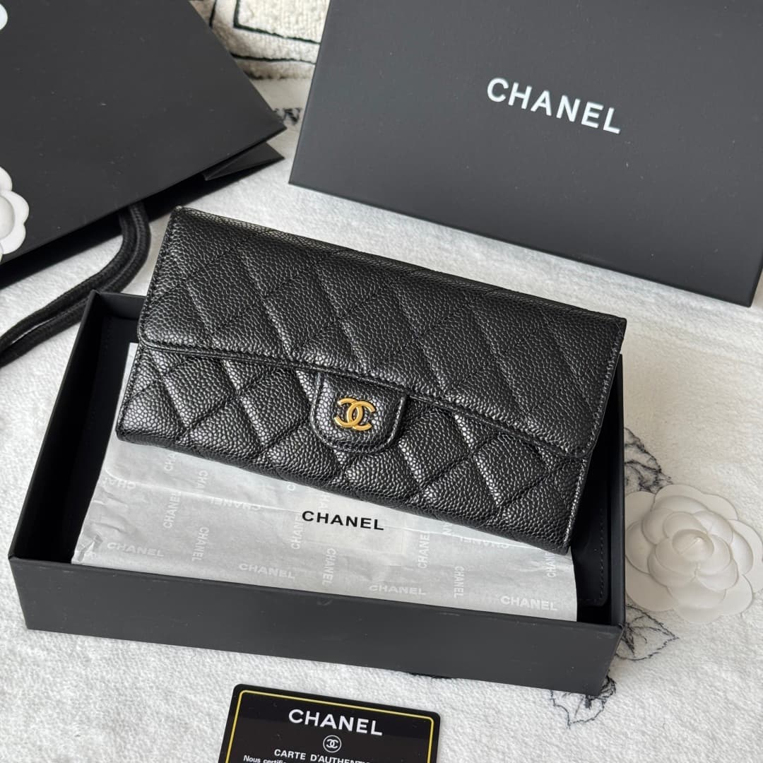Chanel Classic Flap Long Wallet A80758 A