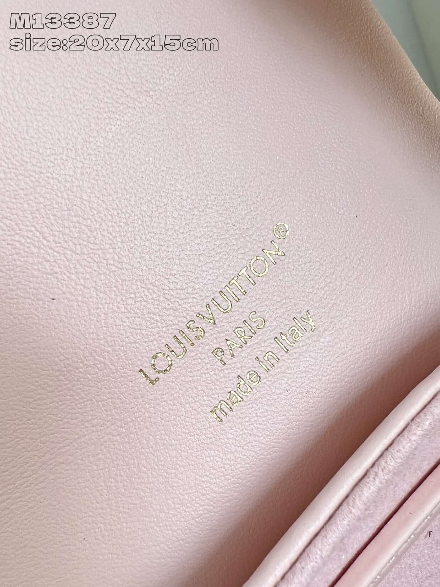 Louis Vuitton Coussin Backpack Mini Monogram embossed Lambskin M13387 High