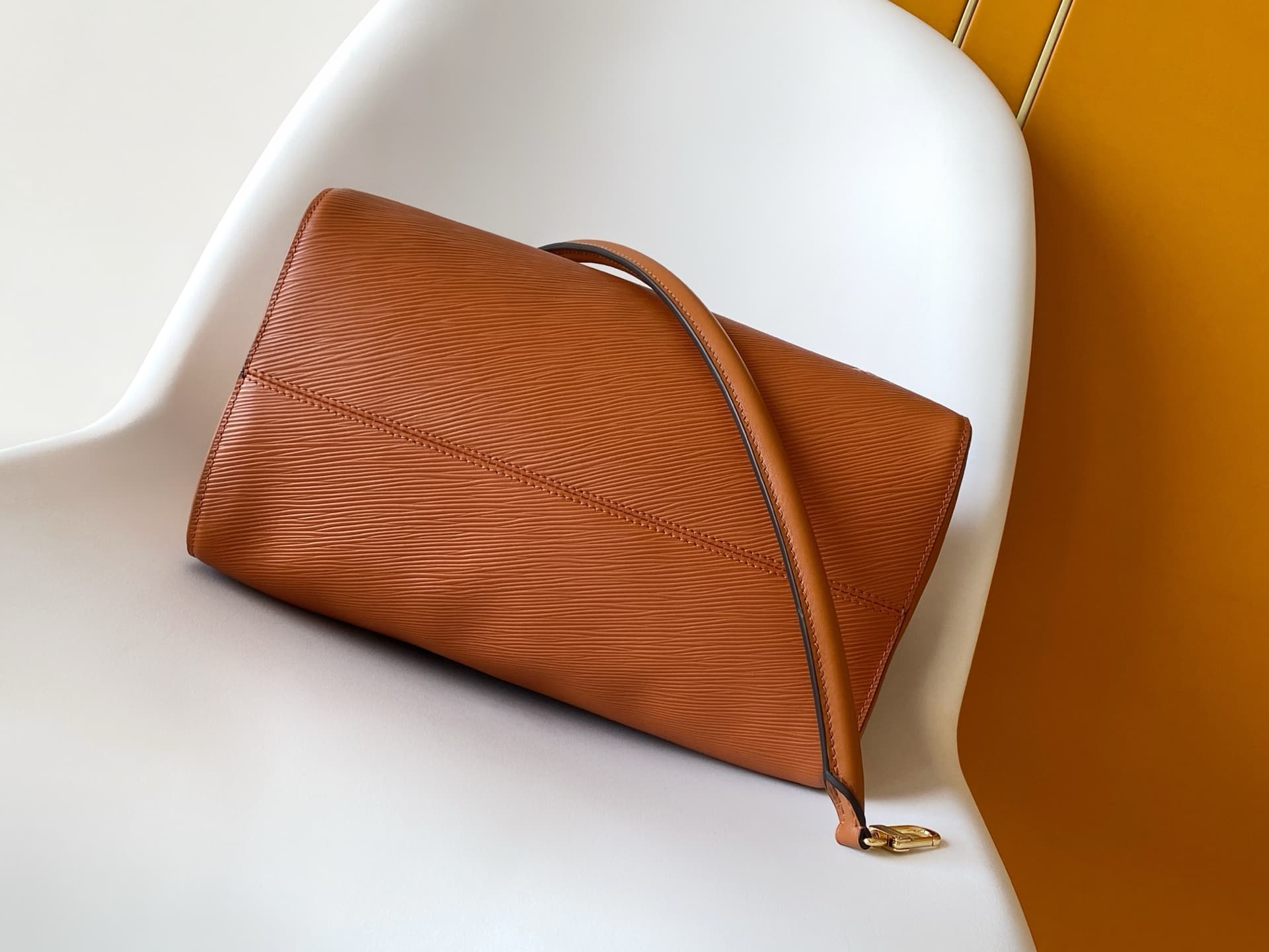 Louis Vuitton Speedy Soft 30 Tan Calfskin leather M25915 High