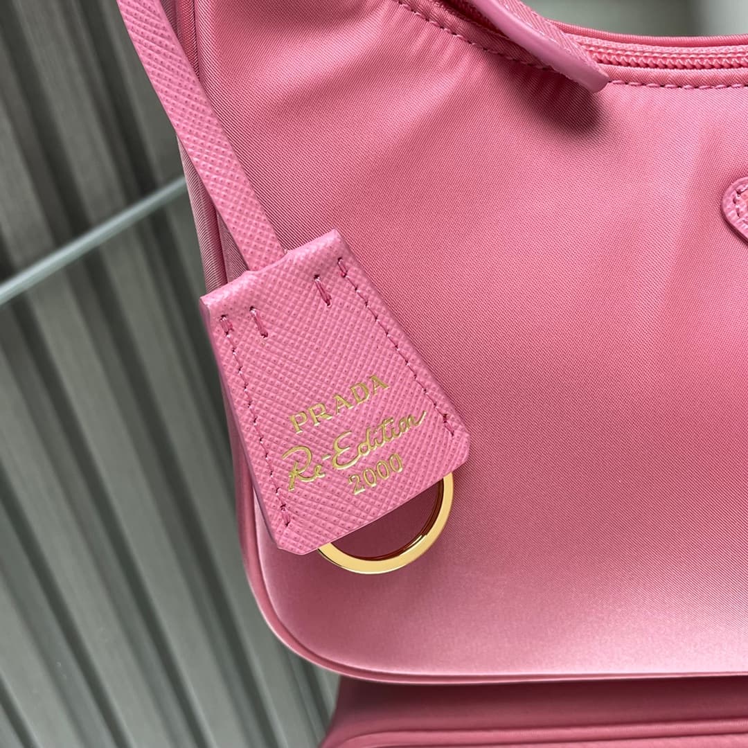 Prada Re-Nylon Re-Edition 2000 mini-bag Pink Recycled Polyamide 1NE515 High