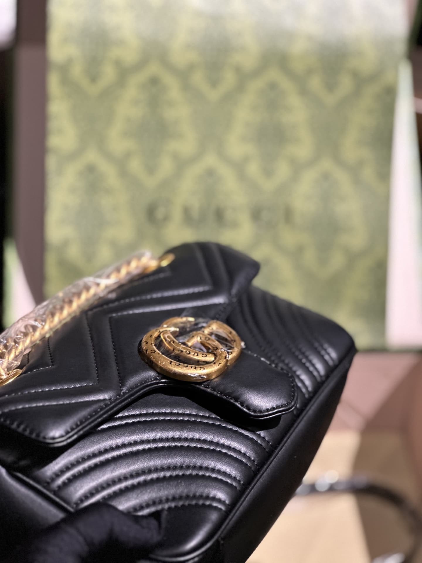 GUCCI GG MARMONT SMALL SHOULDER BAG 446744