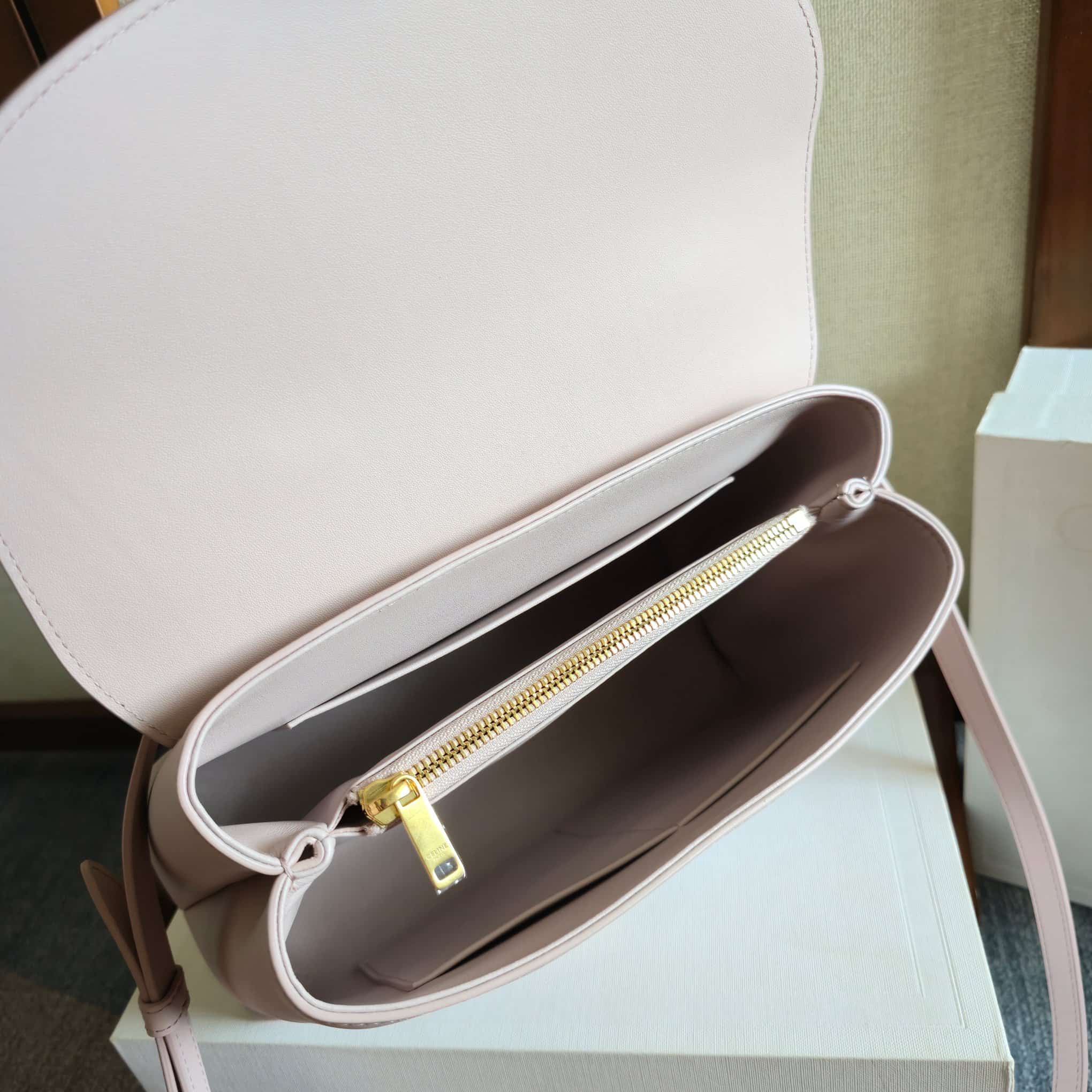 Celine Small Nino bag in Light Pink Supple Calfskin High