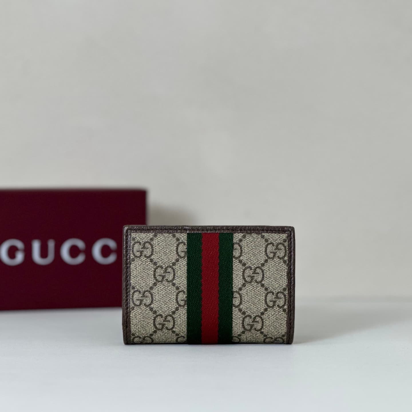 Gucci Ophidia small wallet Coffee 838468 High
