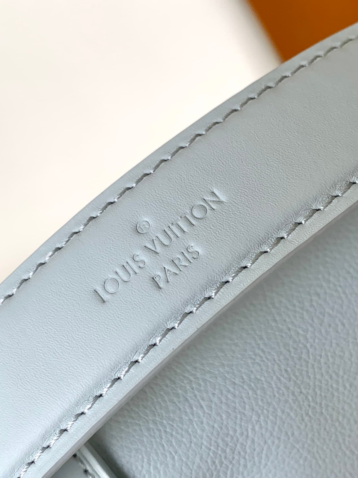 Louis Vuitton SIDE TRUNK PM Grained calf leather M25067 High