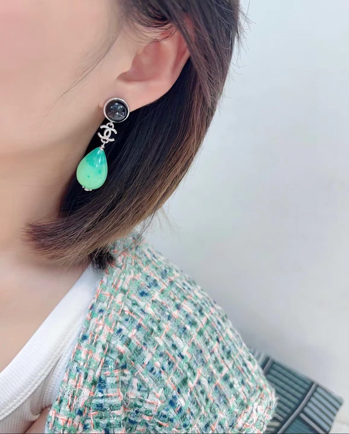 Chanel Pendant Earrings High
