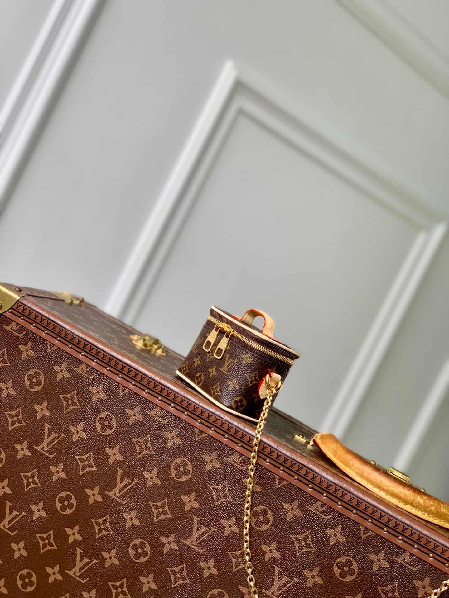 Louis Vuitton Micro Vanity Case Monogram coated canvas M03772 High