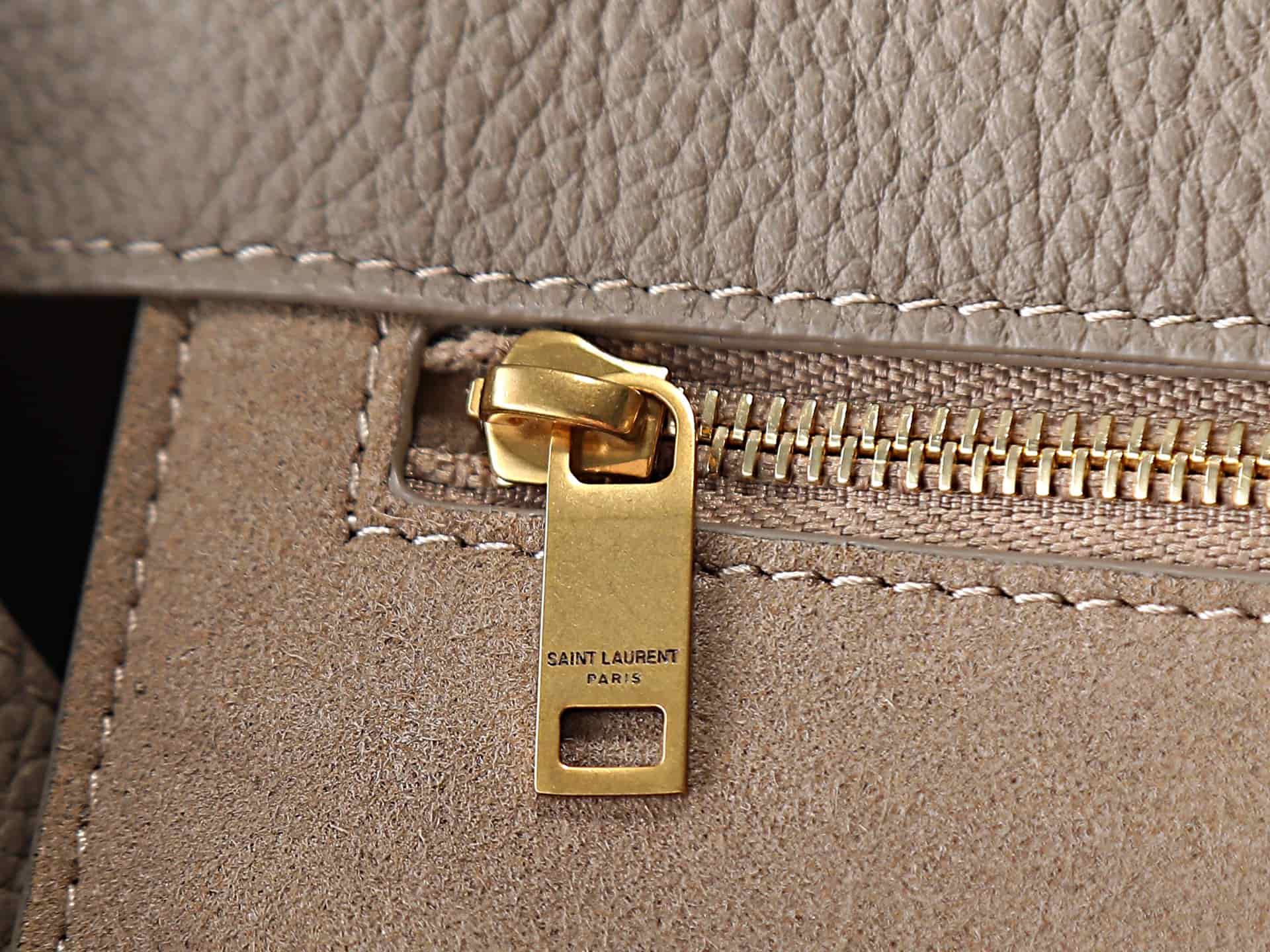 Saint Laurent LE 5 À 7 SMALL BEA in grained leather 779029 High