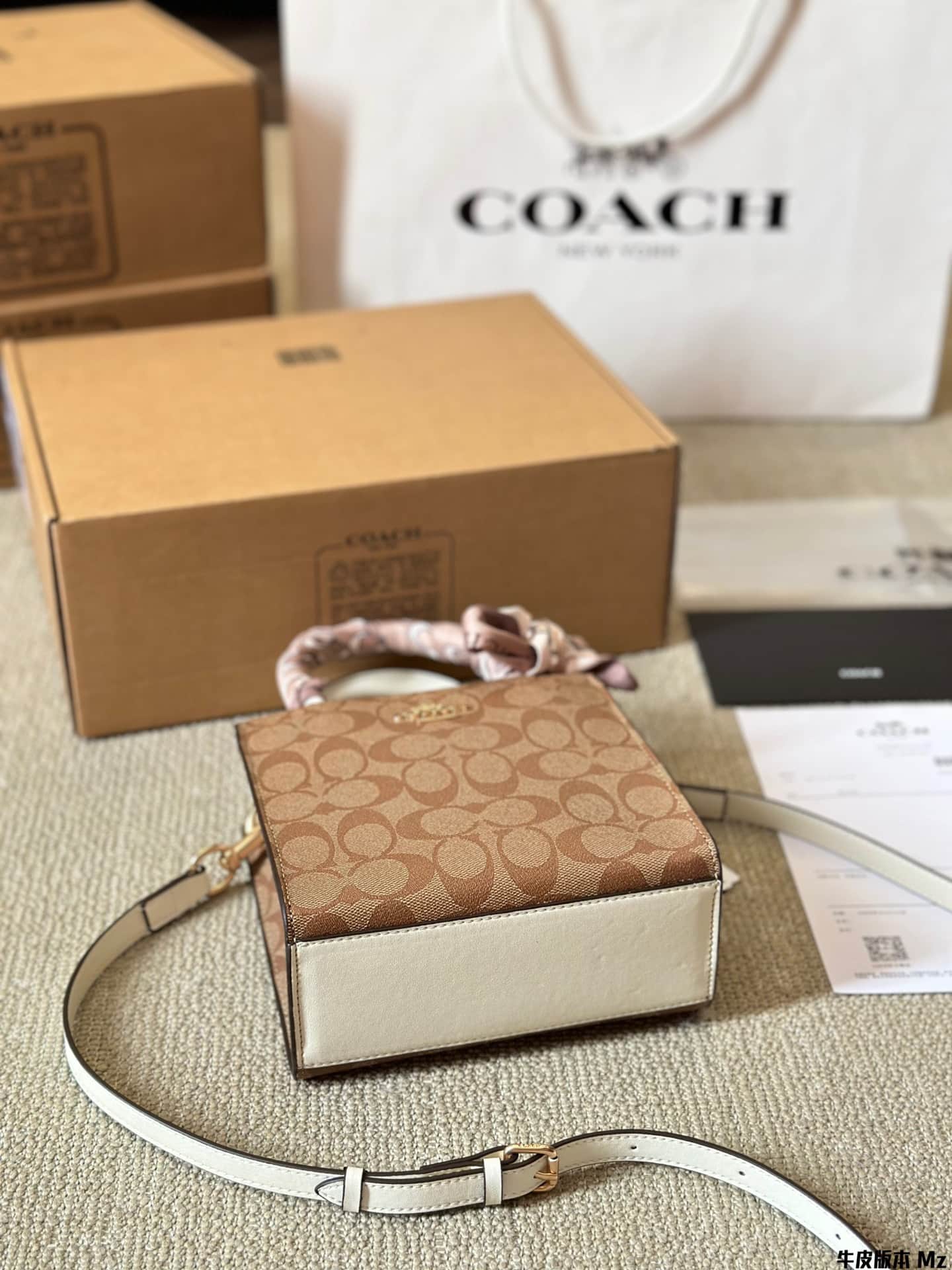 Coach Mini Cally Crossbody In Signature Canvas