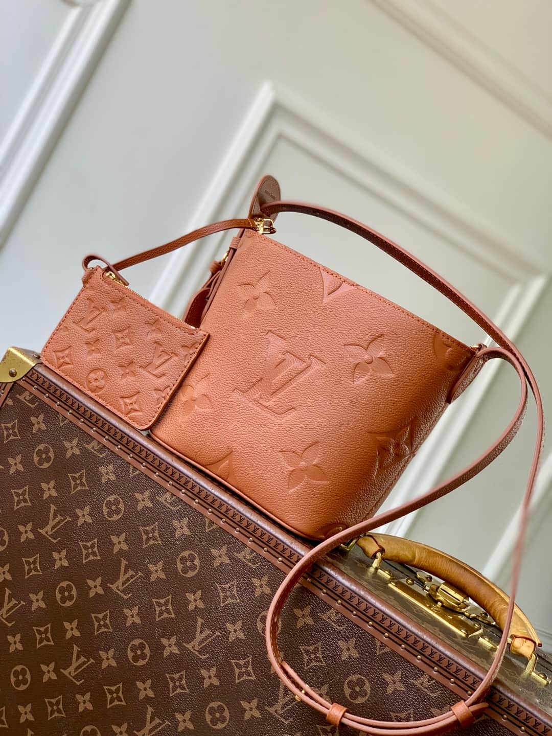 Louis Vuitton Low Key All In BB bag Monogram Empreinte leather M28820 High