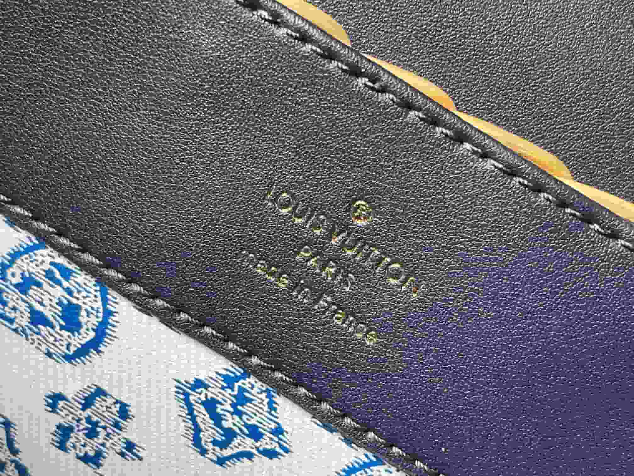 Louis Vuitton Capucines BB Rattan and cowhide leather M14366 Navy Top