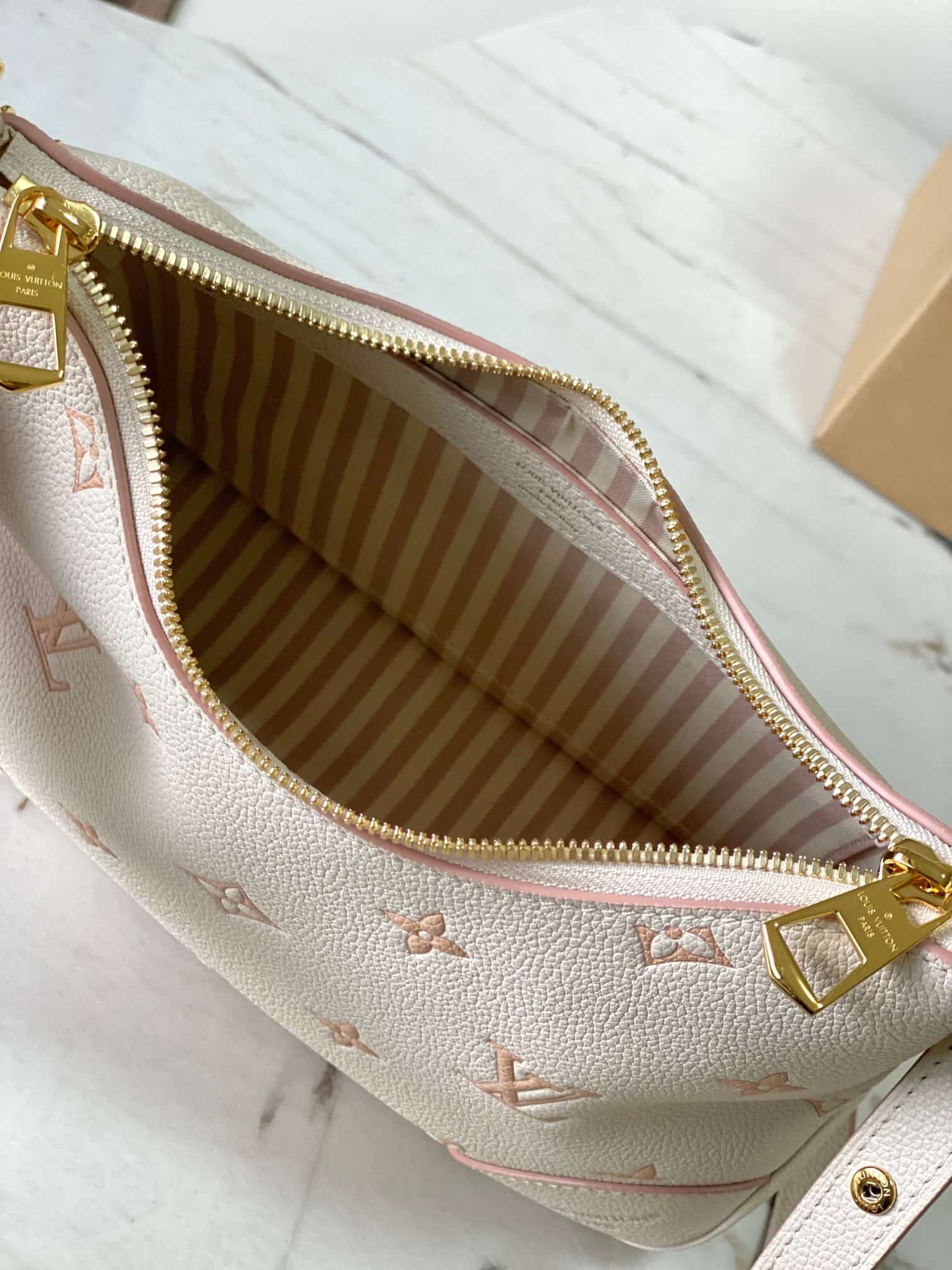 Louis Vuitton Boulogne Monogram Empreinte Leather M14634 Eden TOP