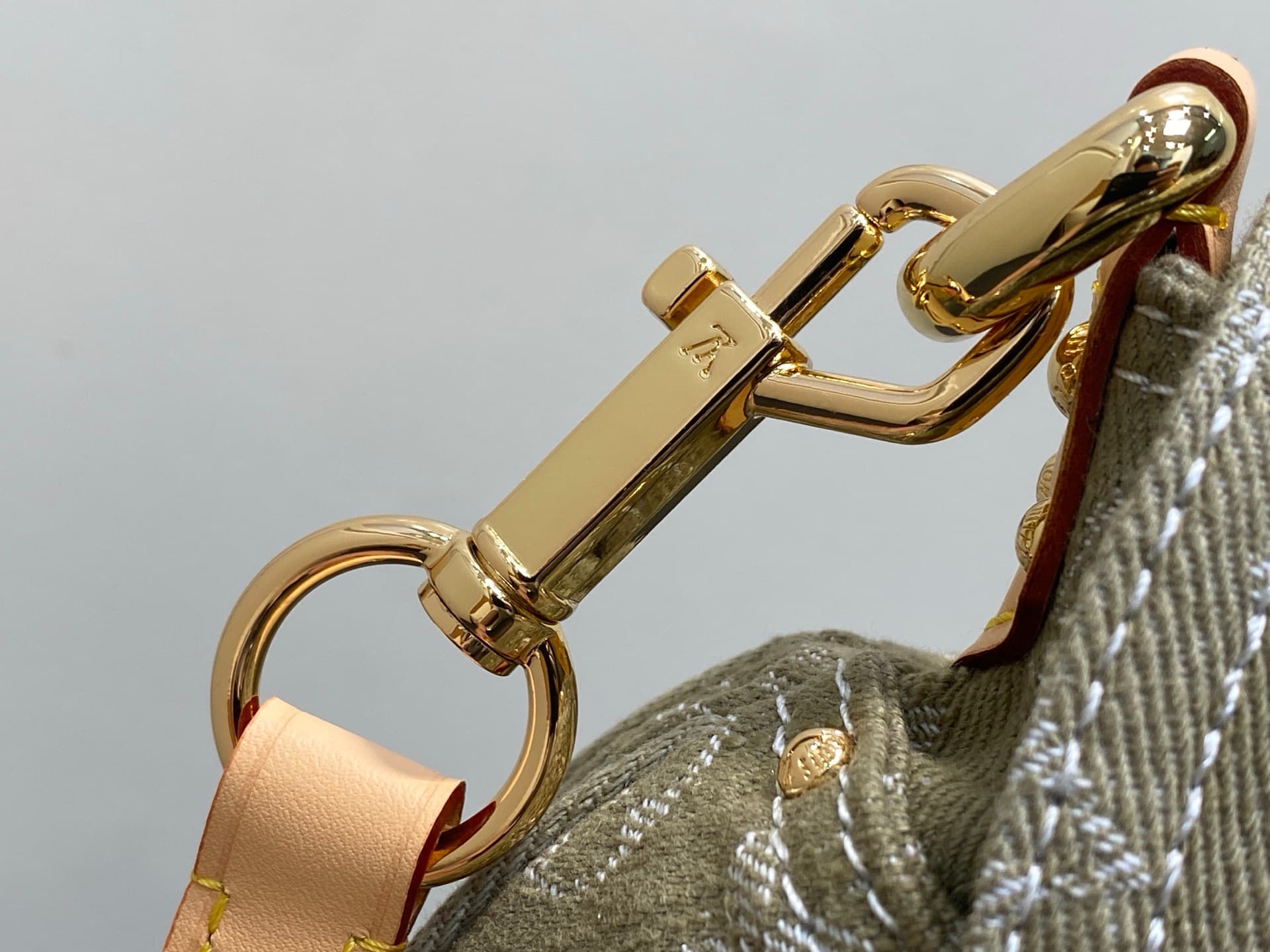 Louis Vuitton Sunset Monogram Khaki Denim M27210 High