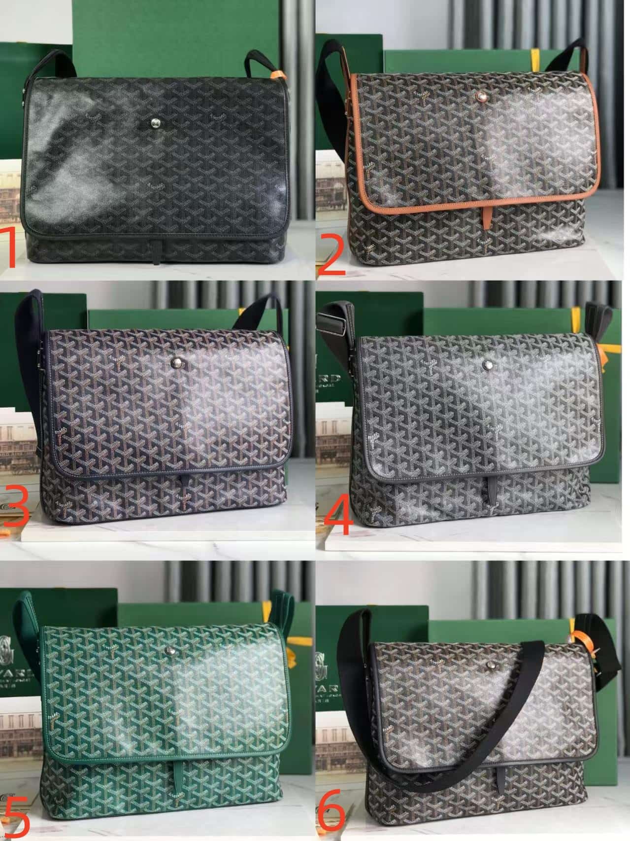 GOYARD Capetien Messenger Bag High