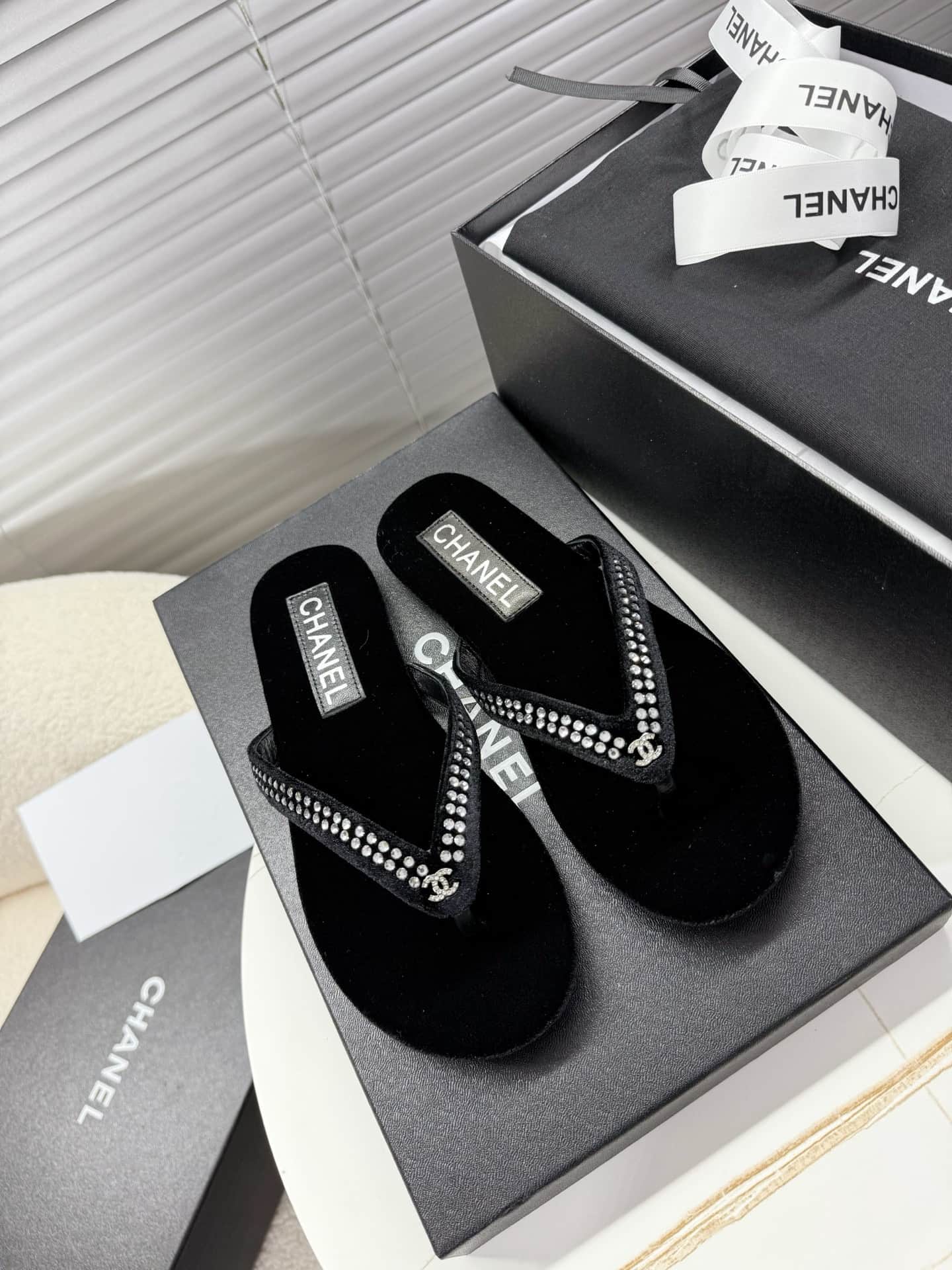 Chanel Pool Thong Mules shoes Women