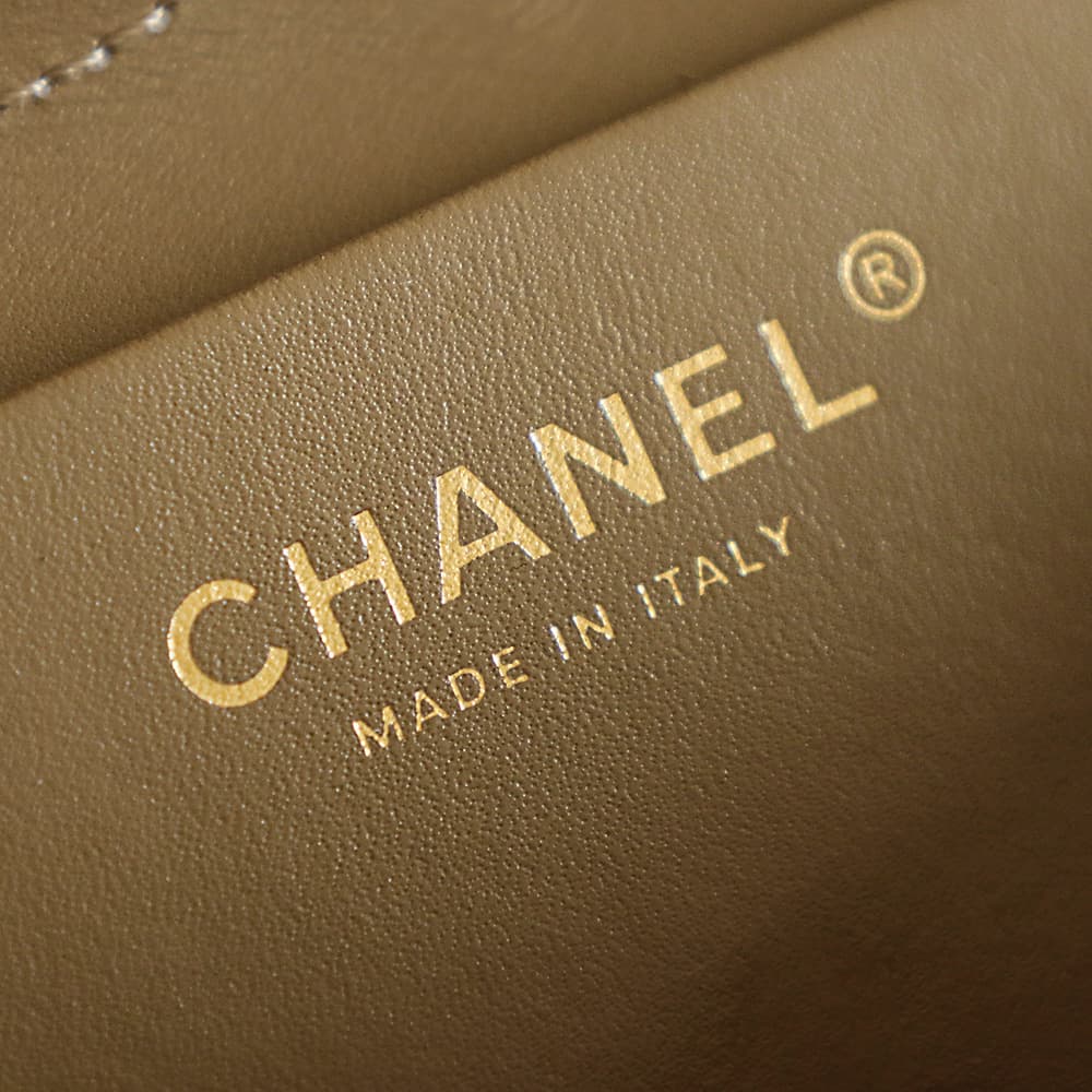 Chanel Maxi Flap bag Suede Calfskin & Gold-Tone Metal Dark Beige AS6627 A