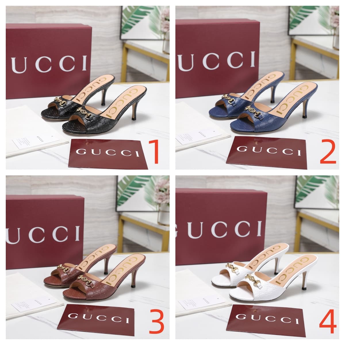 Gucci GG Slide Sandals Women
