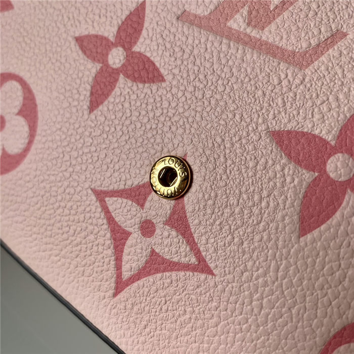Louis Vuitton POCHETTE MÉTIS Embossed grained cowhide leather Black High