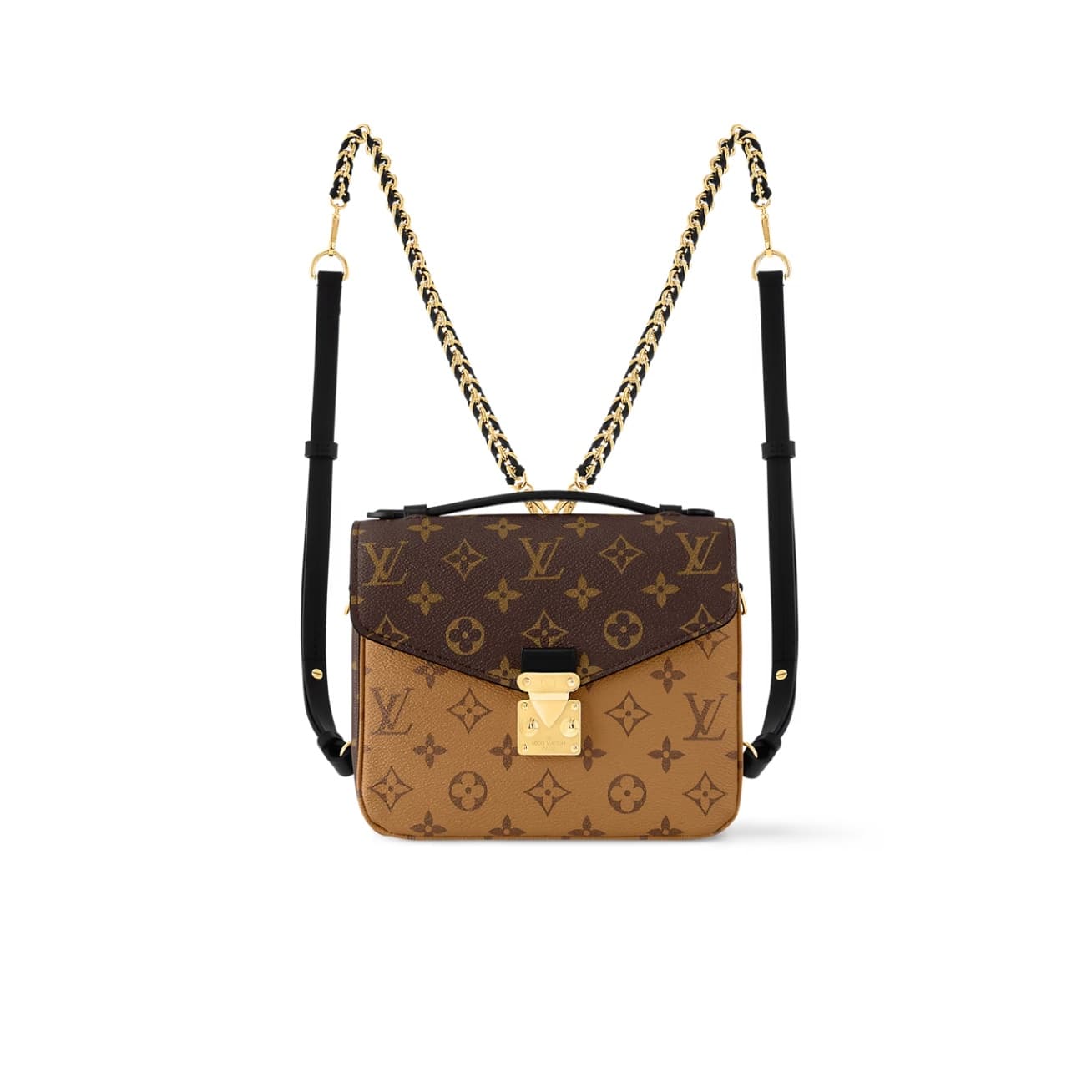 Louis Vuitton Pochette Métis Backpack Monogram and Monogram Reverse M11941 TOP