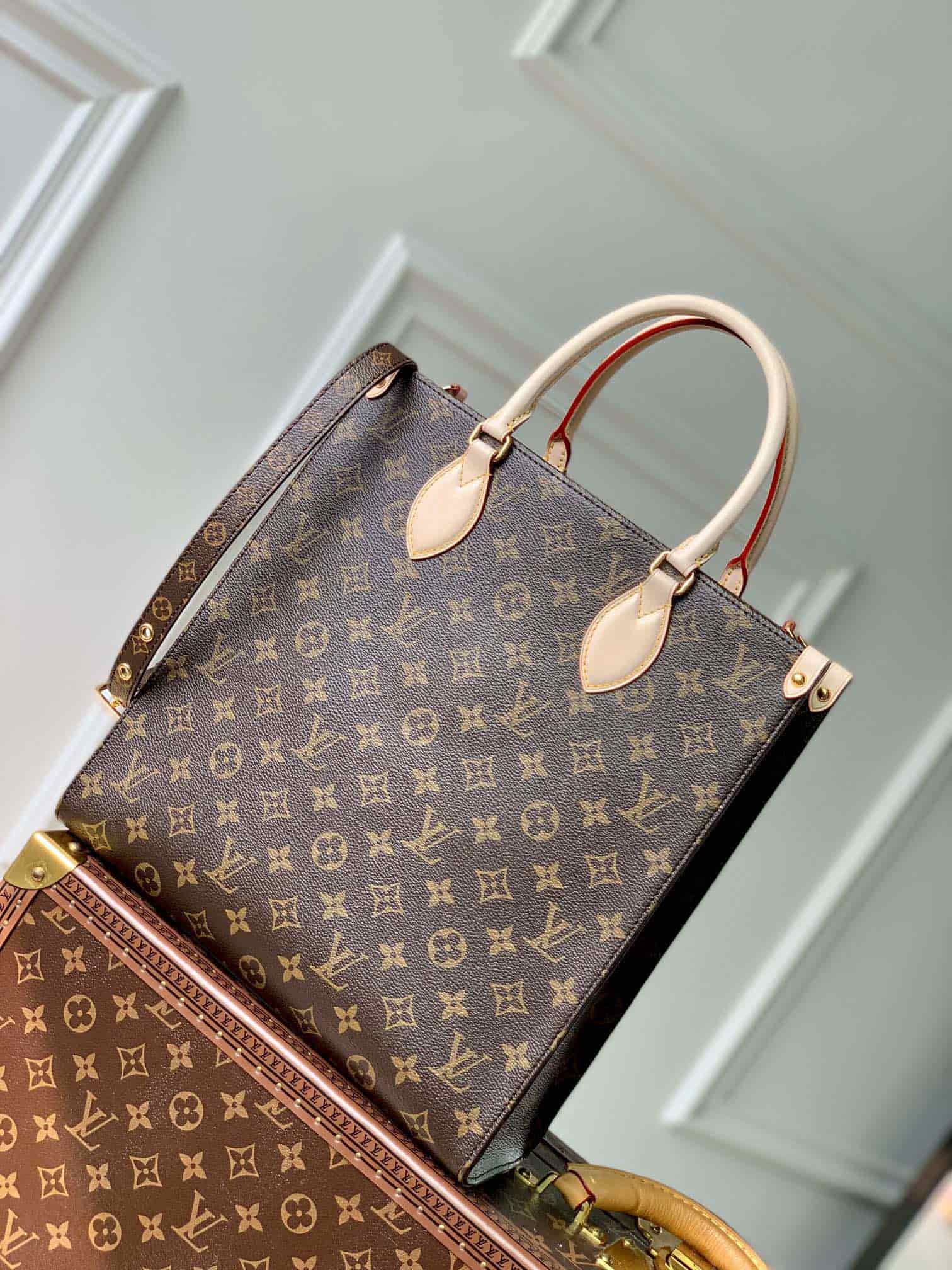 Louis Vuitton Sac Plat PM Monogram coated canvas M46263 High