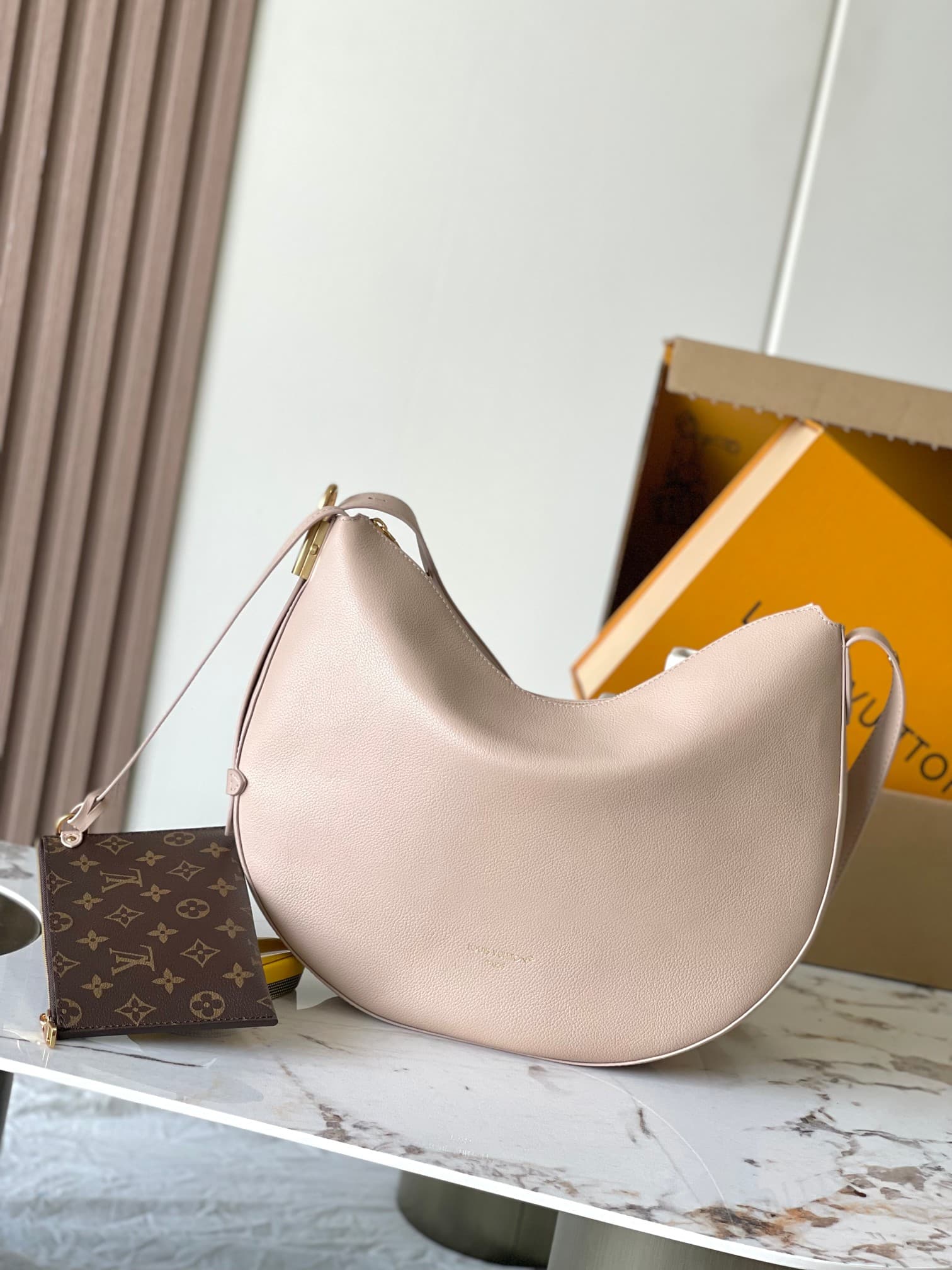 Louis Vuitton Low Key Cookie MM Walnut Calf leather M14635 TOP